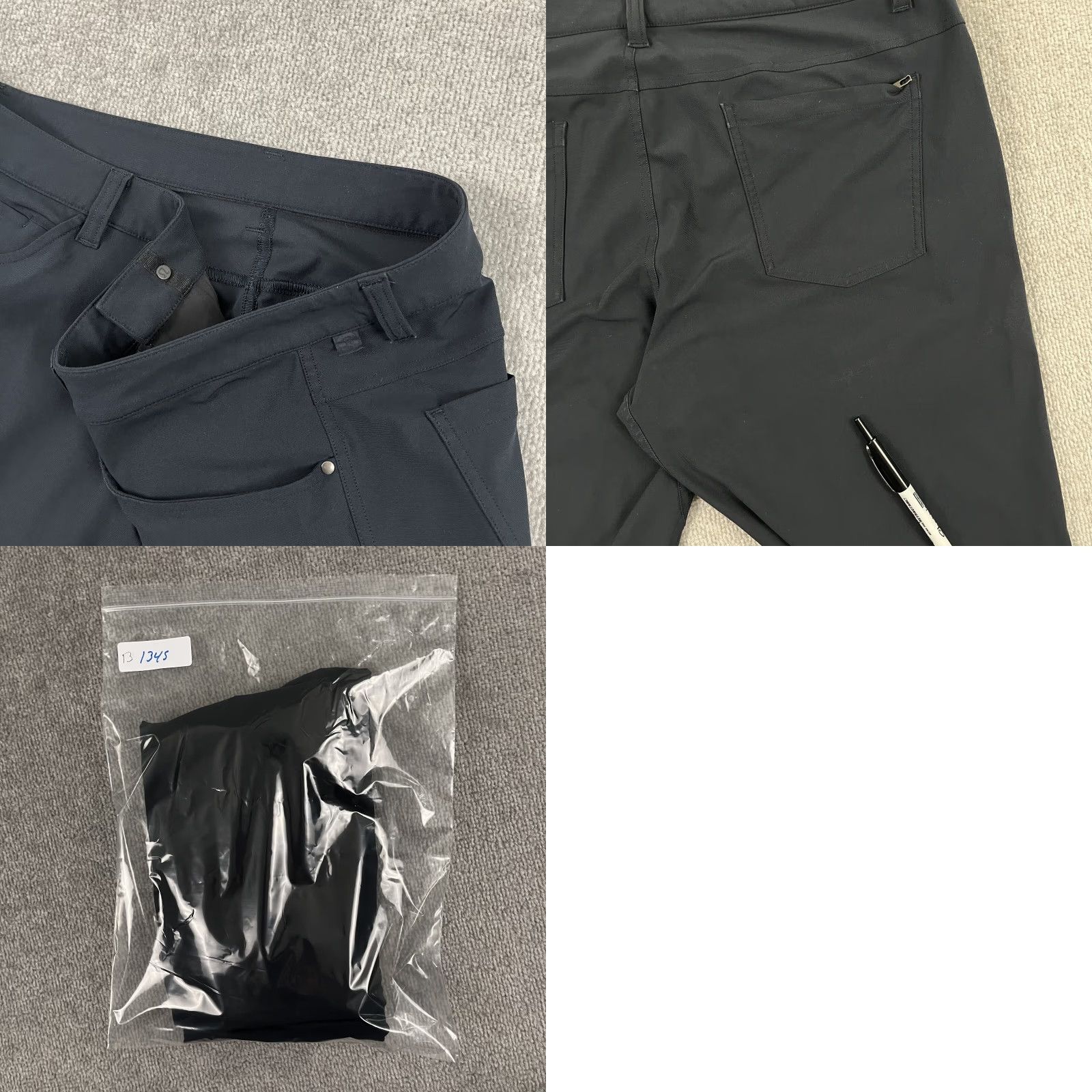 Lululemon Lululemon Pants 36 x 28 Classic Fit Gray Performance Golf Chino Travel Mens Size US 36 / EU 52 - 8 Thumbnail