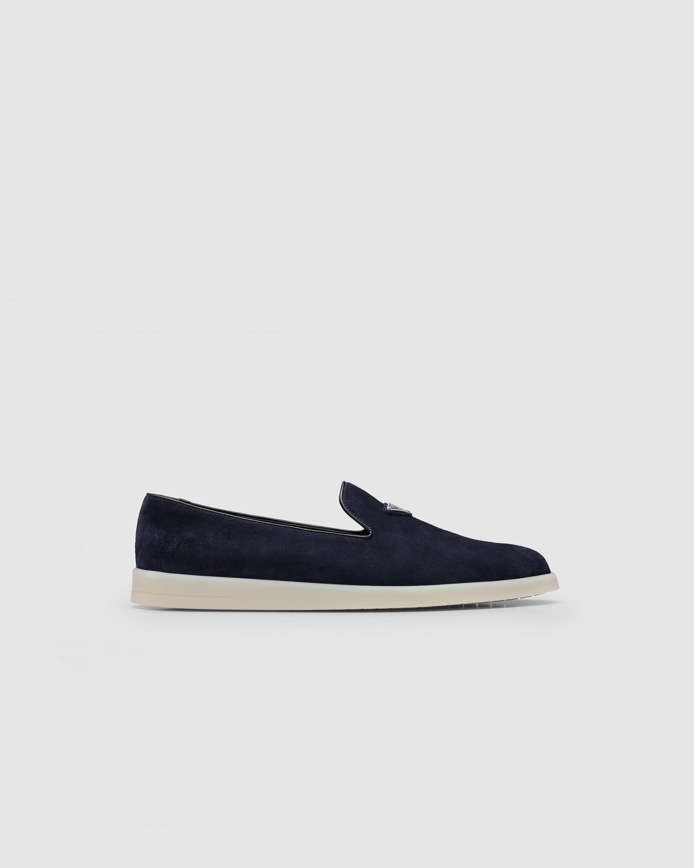 Prada o1srvl11e0226 Suede Slippers in Blue Size US 8 / EU 41 - 2 Thumbnail