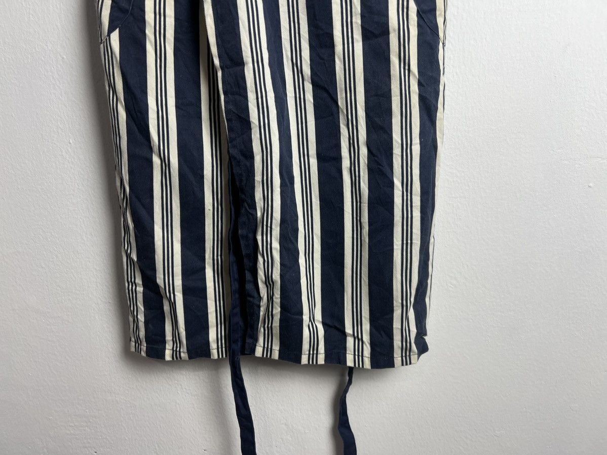 Japanese Brand Anna Christina Striped Apron Size ONE SIZE - 7 Thumbnail
