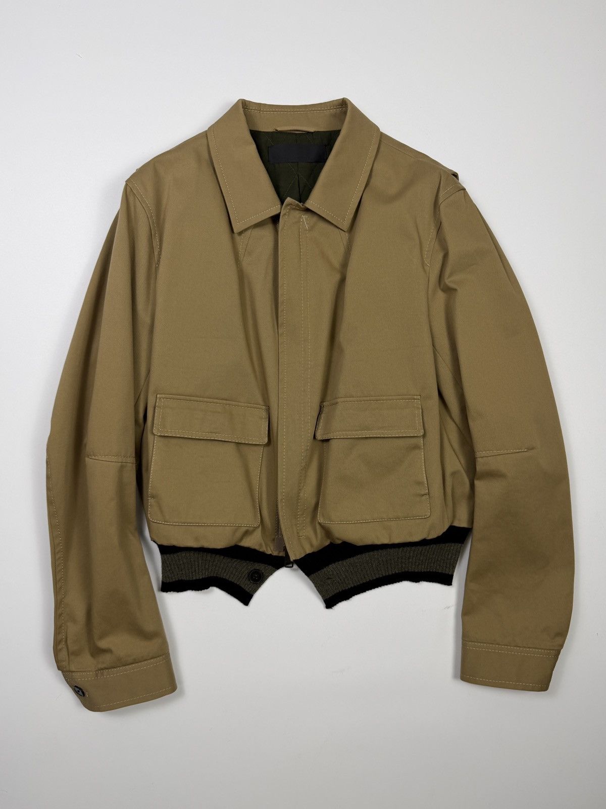 Haider Ackermann FW18 TAN SILENE JACKET Size US L / EU 52-54 / 3 - 1 Thumbnail