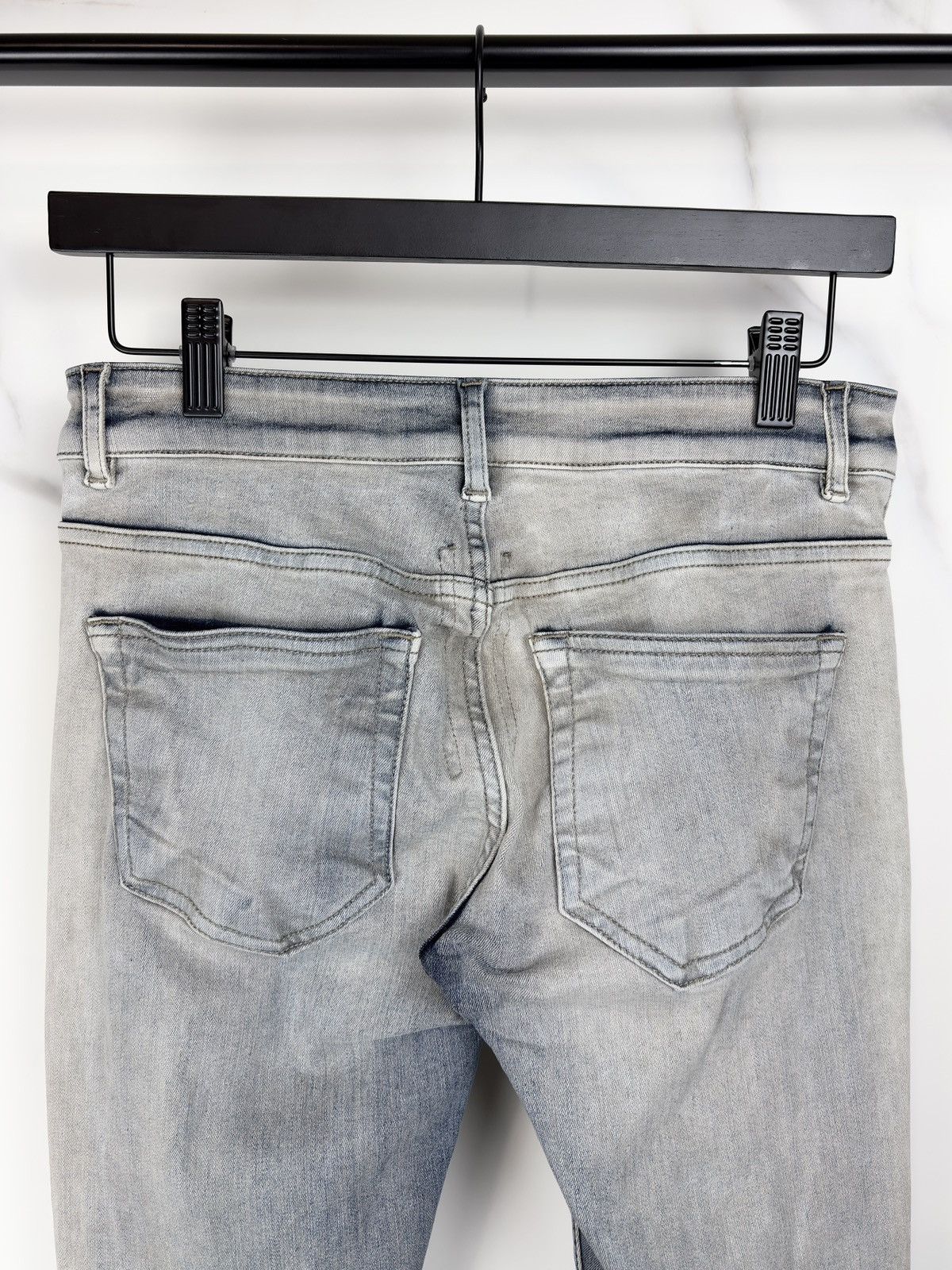 Rick Owens SS17 Rick Owens Stretch Hustler Skinny Detroit Denim Jeans Size US 26 / EU 42 - 4 Thumbnail