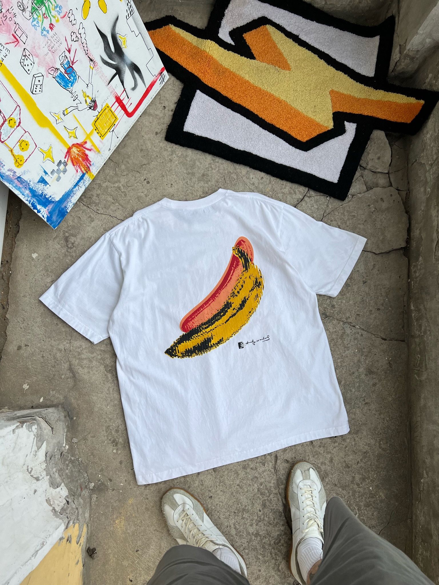Vintage Andy Warhol T-shirt Art Tee