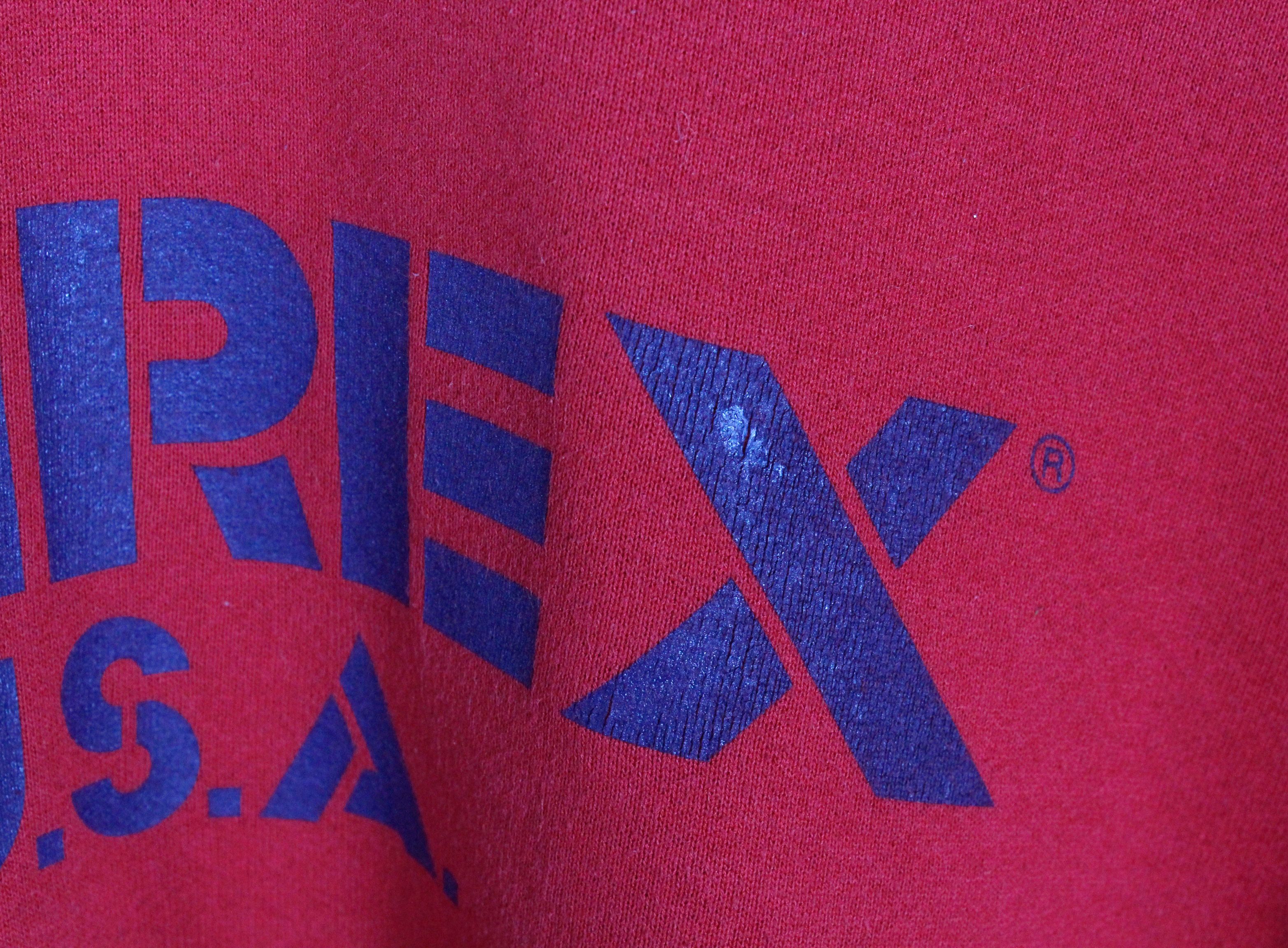 Avirex Avirex USA Logo Vintage 90s Sweatshirt Size US XL / EU 56 / 4 - 3 Thumbnail