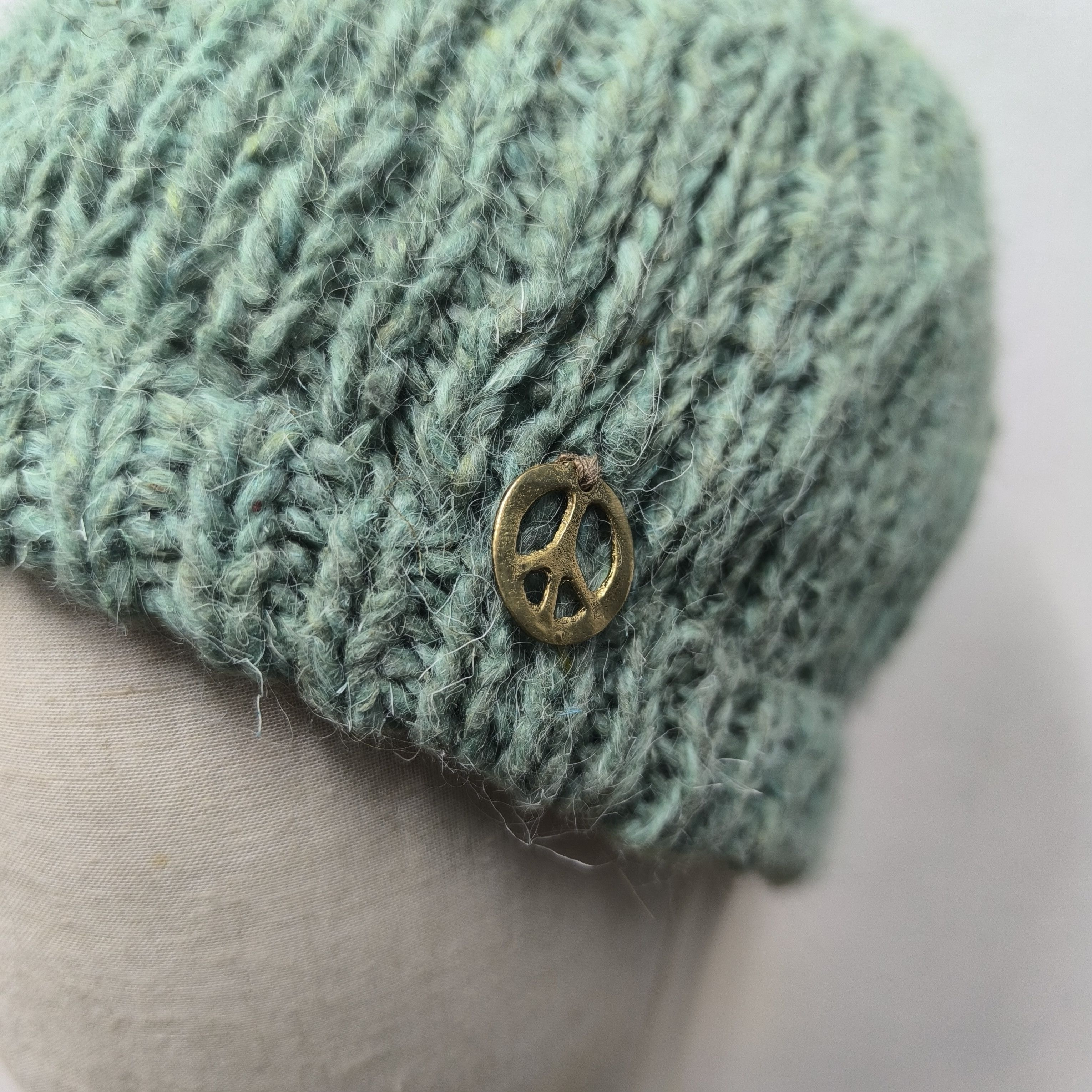 14th Addiction ✳️ Gohemps japan peace no war hemps wool beanie hat Size ONE SIZE - 4 Thumbnail