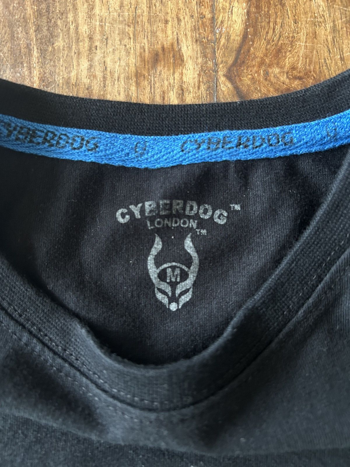 Fotus Vintage 00s Cyberdog LED Screen Baby Tee Black T-Shirt Size XXS / US 00 / IT 34 - 4 Thumbnail