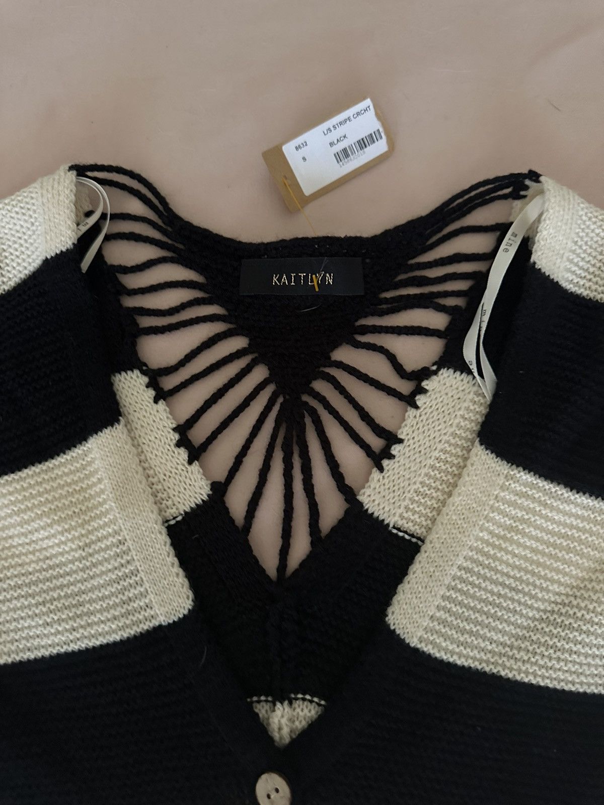Other NWT Kaitlyn Button Up Striped Womens Cardigan Size Small Size S / US 4 / IT 40 - 2 Thumbnail