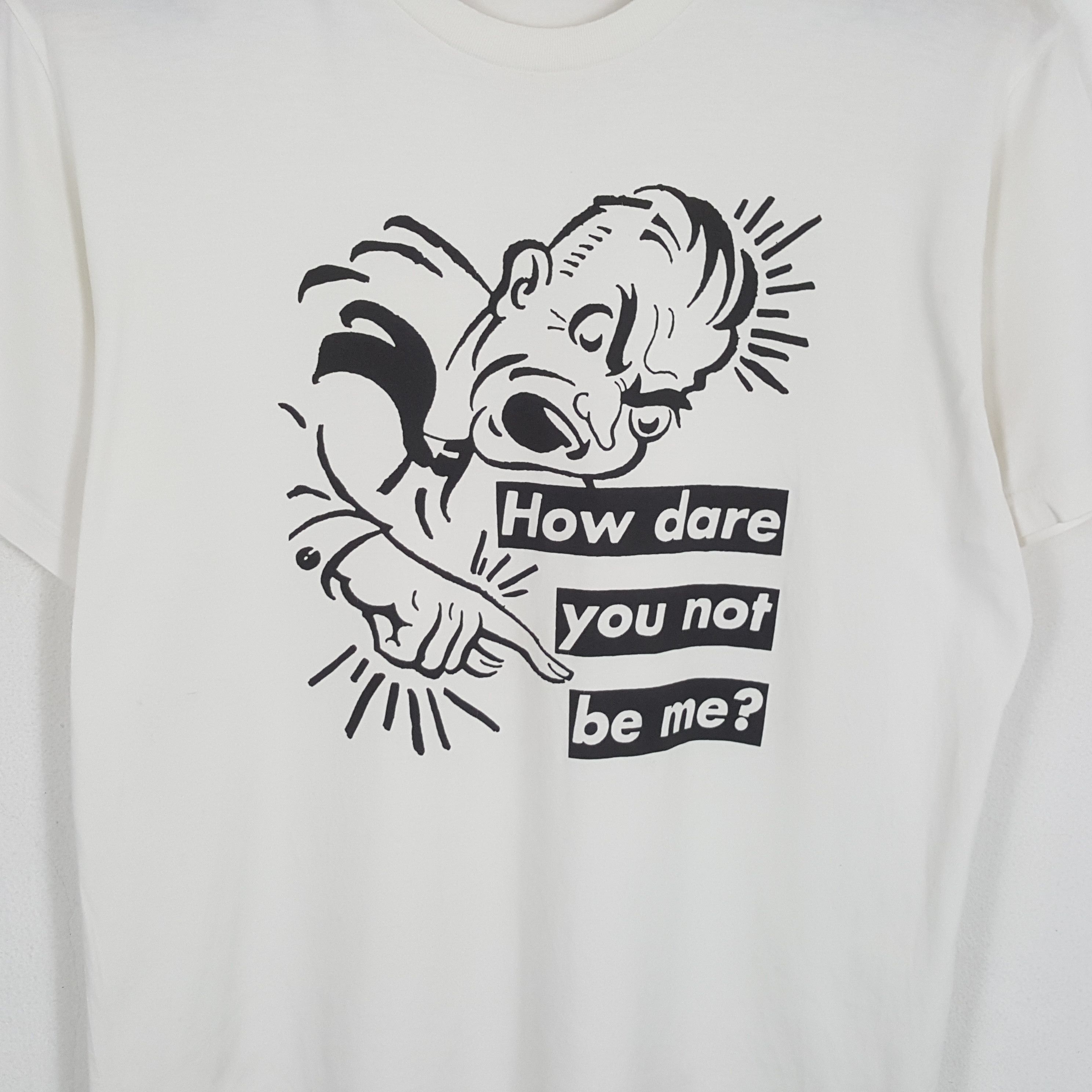 Barbara Kruger × Japanese Brand × Vintage BARBARA KRUGER X Japanese Brand Streetwear Style Tshirt Size US XL / EU 56 / 4 - 2 Thumbnail
