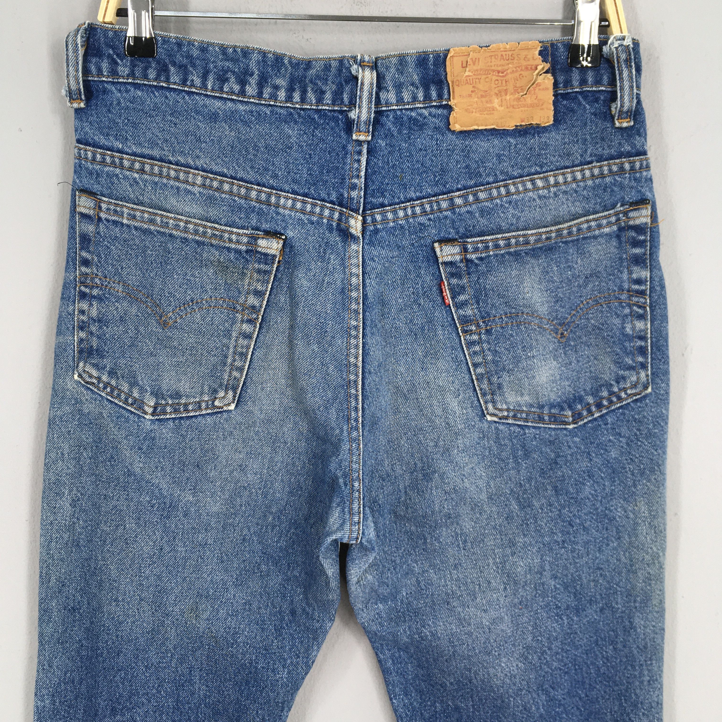 Levi's Size 30x30.5 Vintage Levis 517 Flare Bootcut Jeans S1242 Size US 30 / EU 46 - 9 Thumbnail