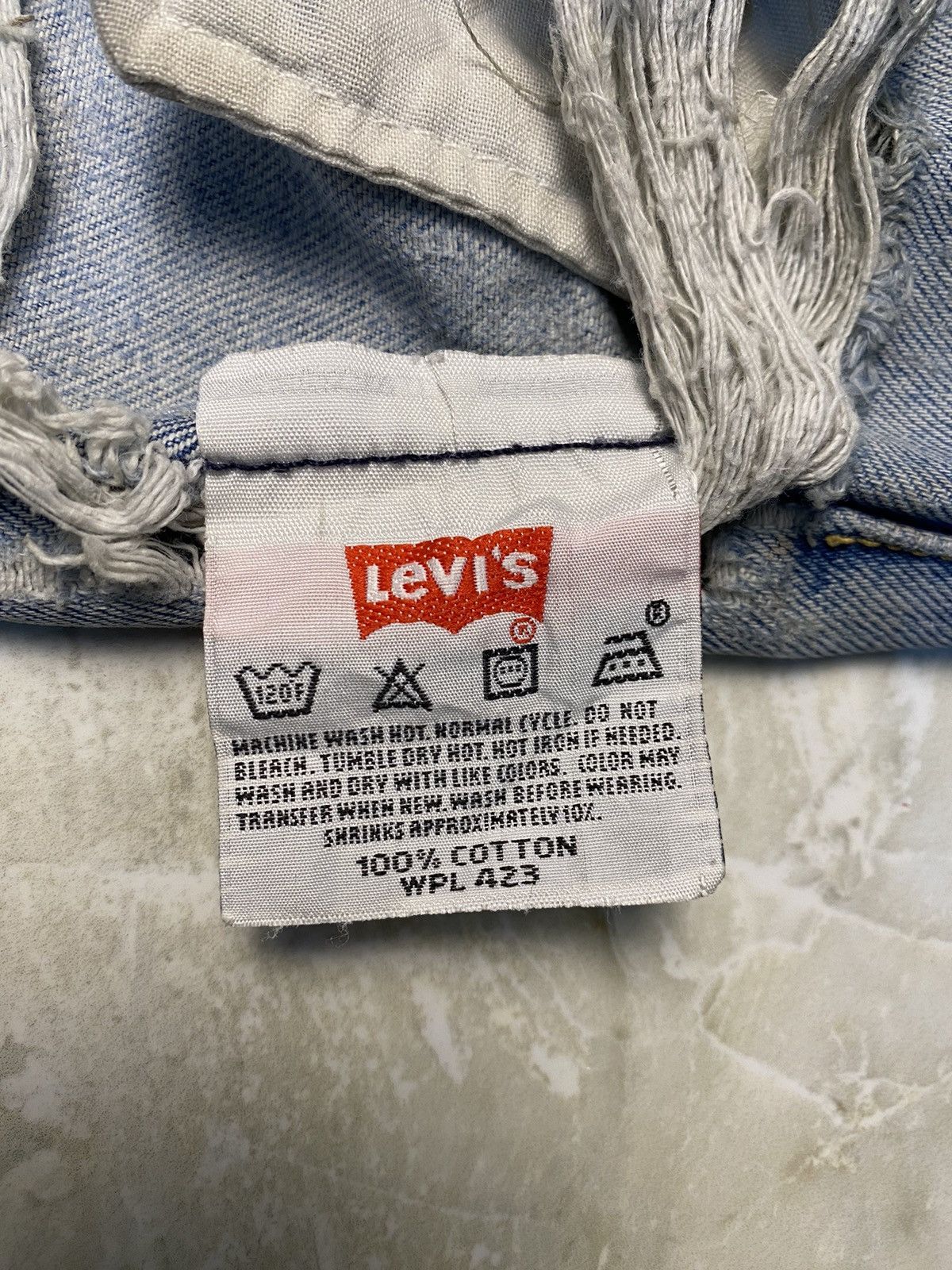 Vintage Levis 501 Size US 33 - 17 Thumbnail