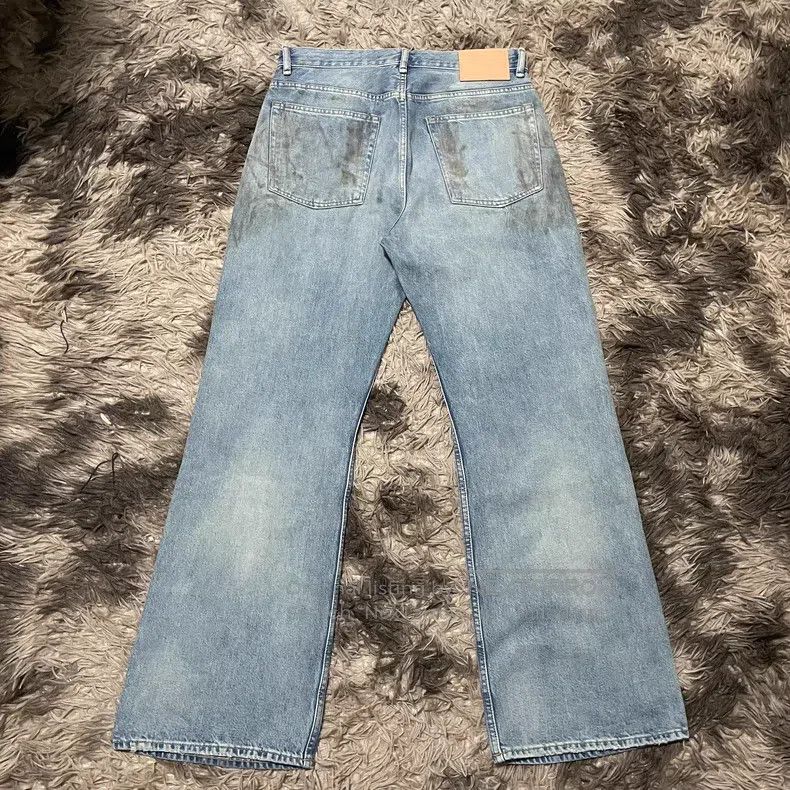 Acne Studios Acne Studios Dyed Ripped Denim Jeans Size US 31 - 2 Thumbnail