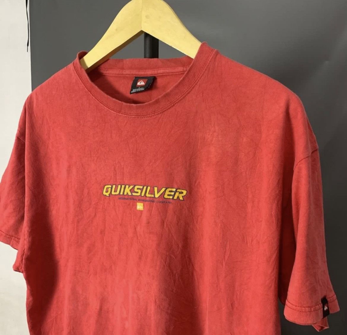 Quiksilver × Vintage Vintage Short sleeve Quicksilver Size US L / EU 52-54 / 3 - 4 Thumbnail