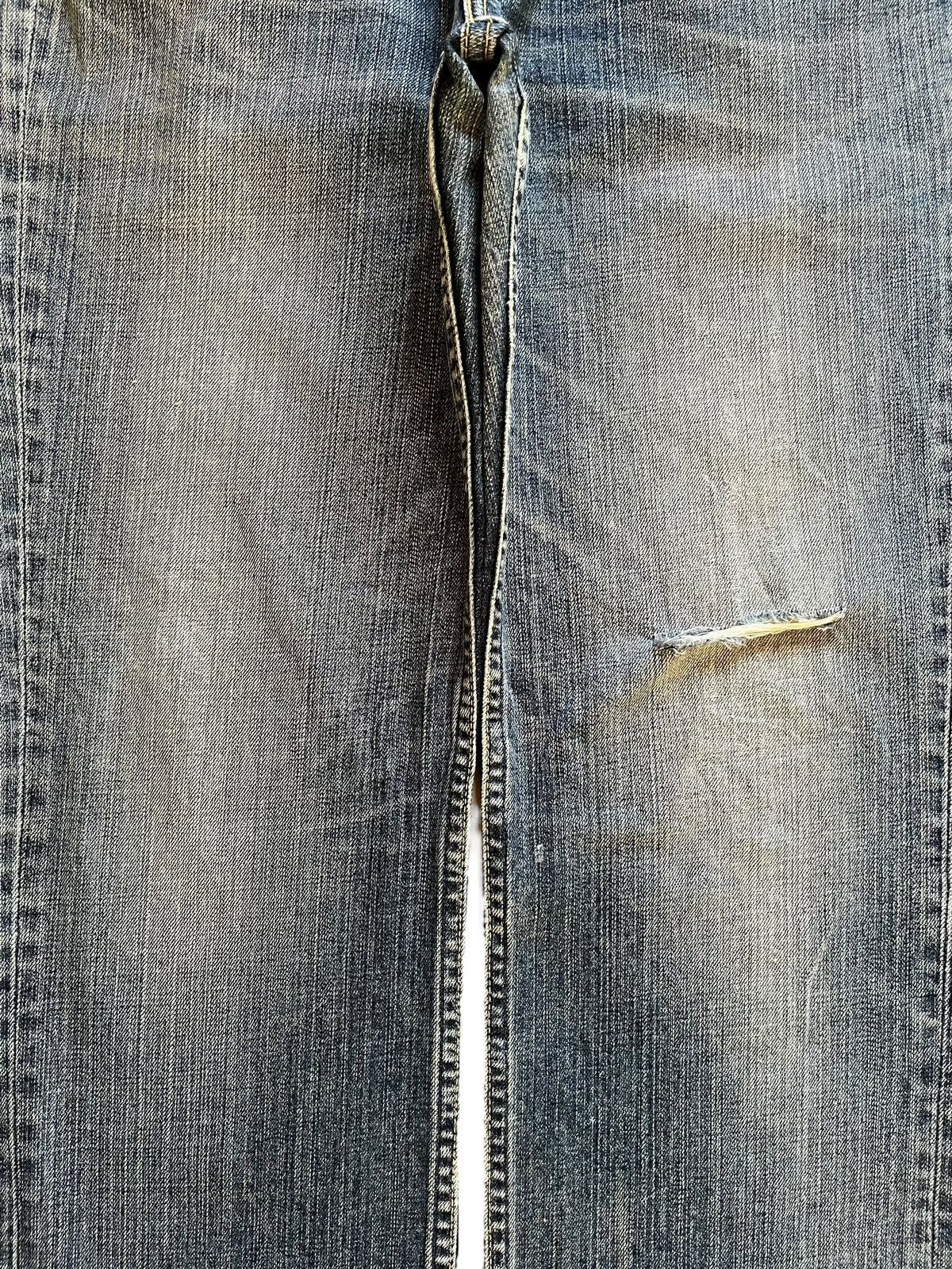 Levi's Vintage 90s Levis 502 Blue Wash Distressed Loose Fit Jeans Size US 31 - 5 Thumbnail