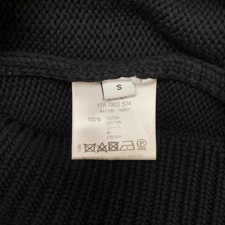Givenchy Givenchy Black "I Feel Love" distressed knit Size US S / EU 44-46 / 1 - 7 Thumbnail