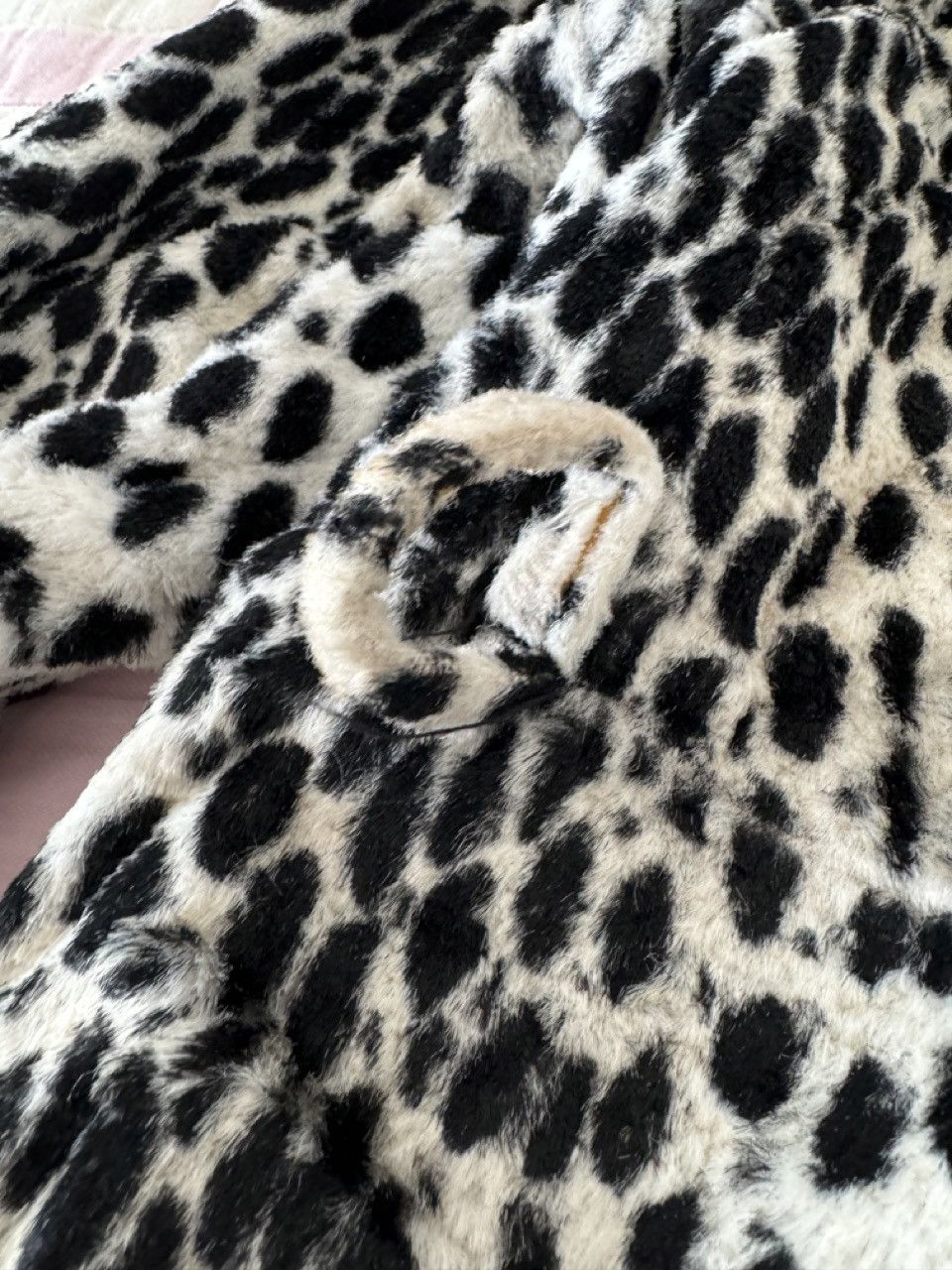 Vintage 1960s Dalmation Print Double Breasted Jacket Size M / US 6-8 / IT 42-44 - 12 Thumbnail