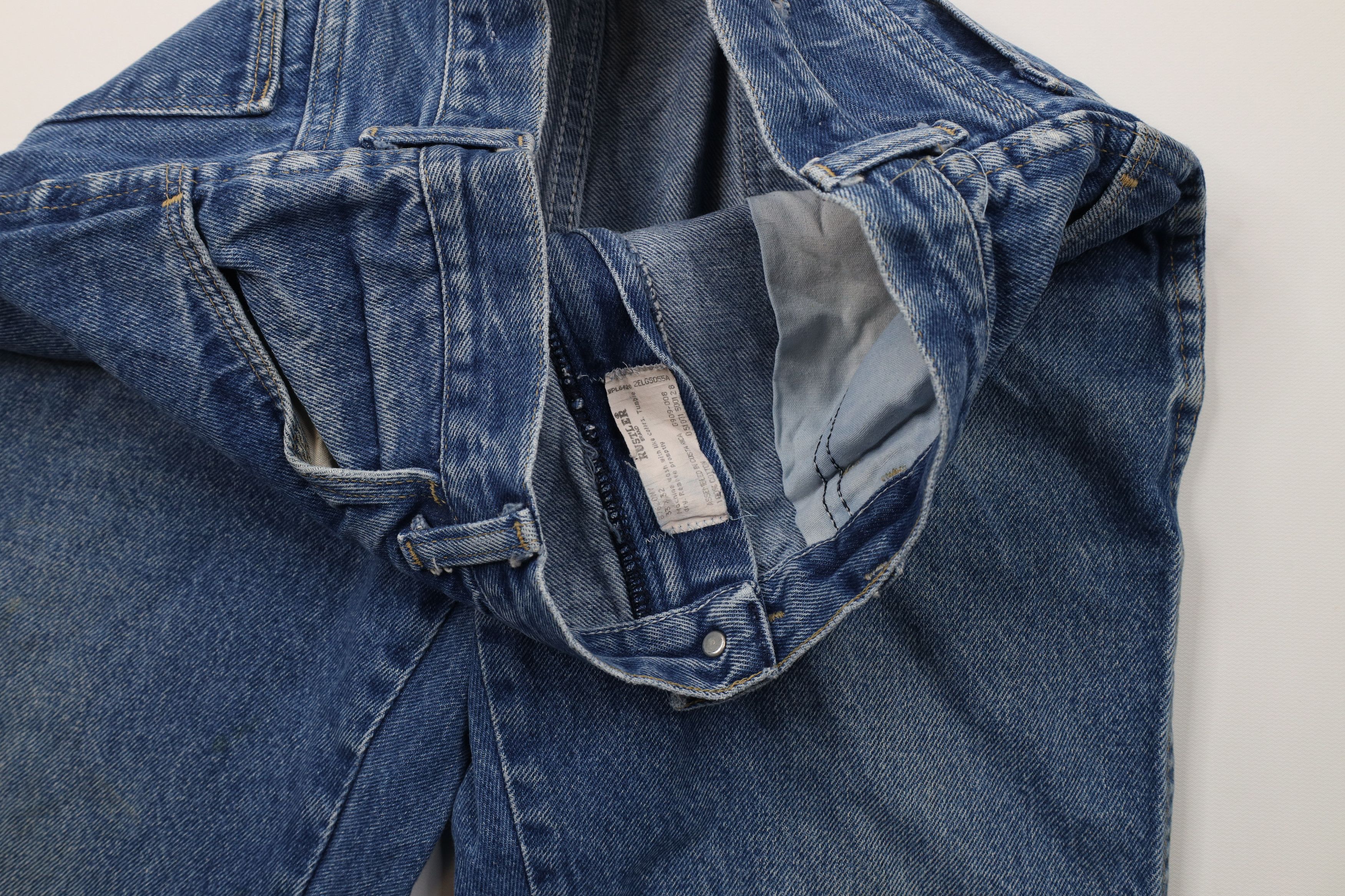 Vintage Vintage 90s Streetwear Flared Bootcut Denim Jeans Blue USA Size US 32 / EU 48 - 8 Thumbnail