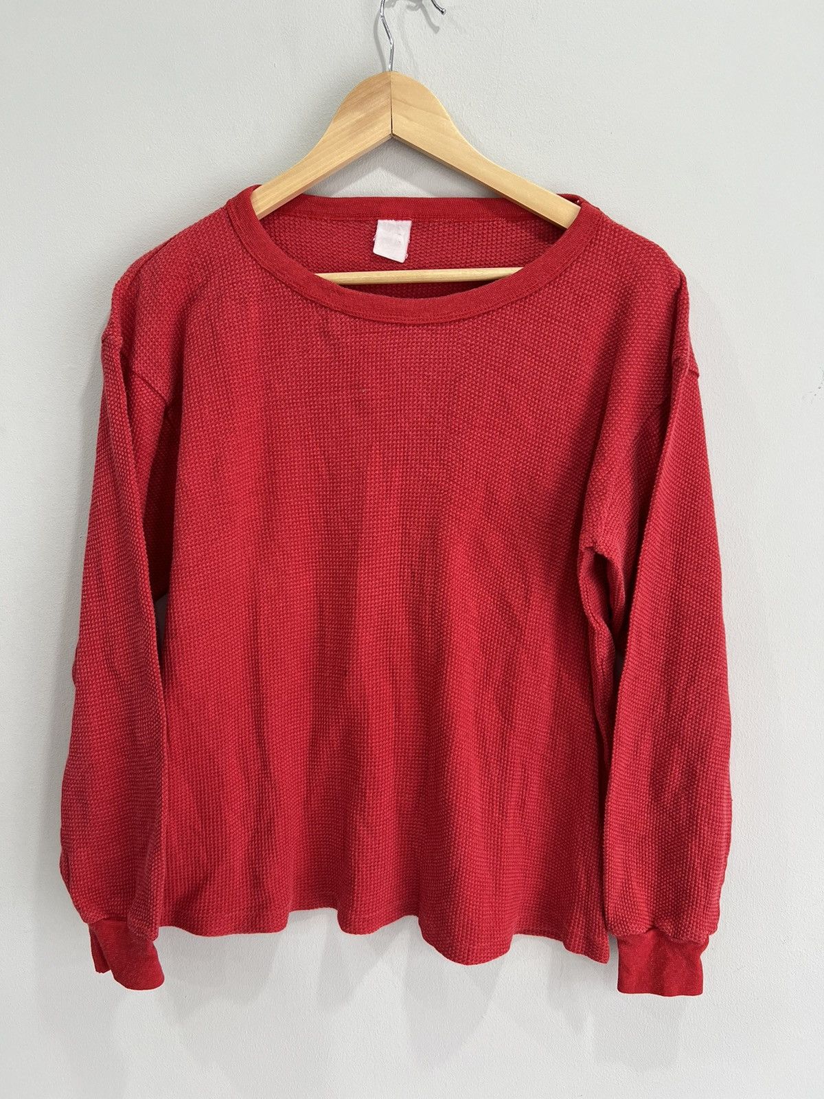 Vintage Vintage Thermal Longsleeve Shirt Size US S / EU 44-46 / 1 - 1 Thumbnail