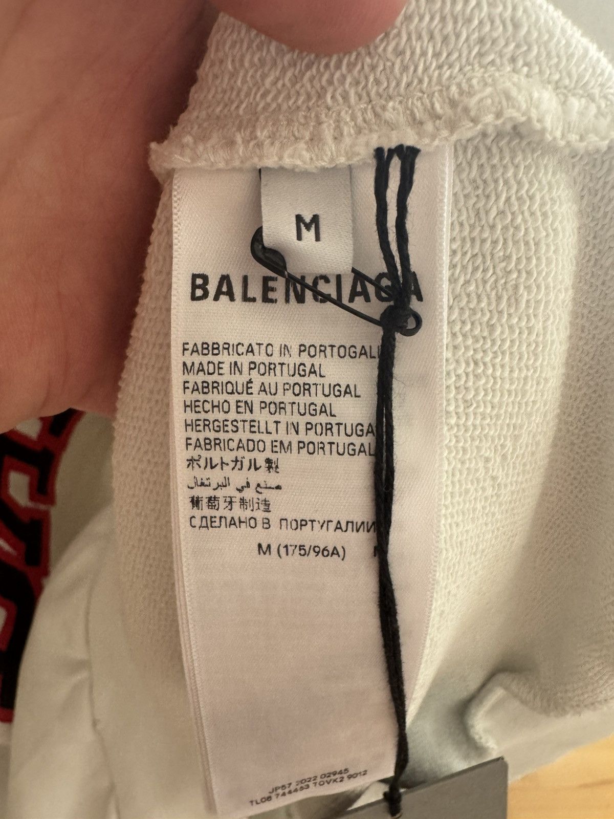 Balenciaga Balenciaga DIY College Hoodie Size US M / EU 48-50 / 2 - 6 Thumbnail