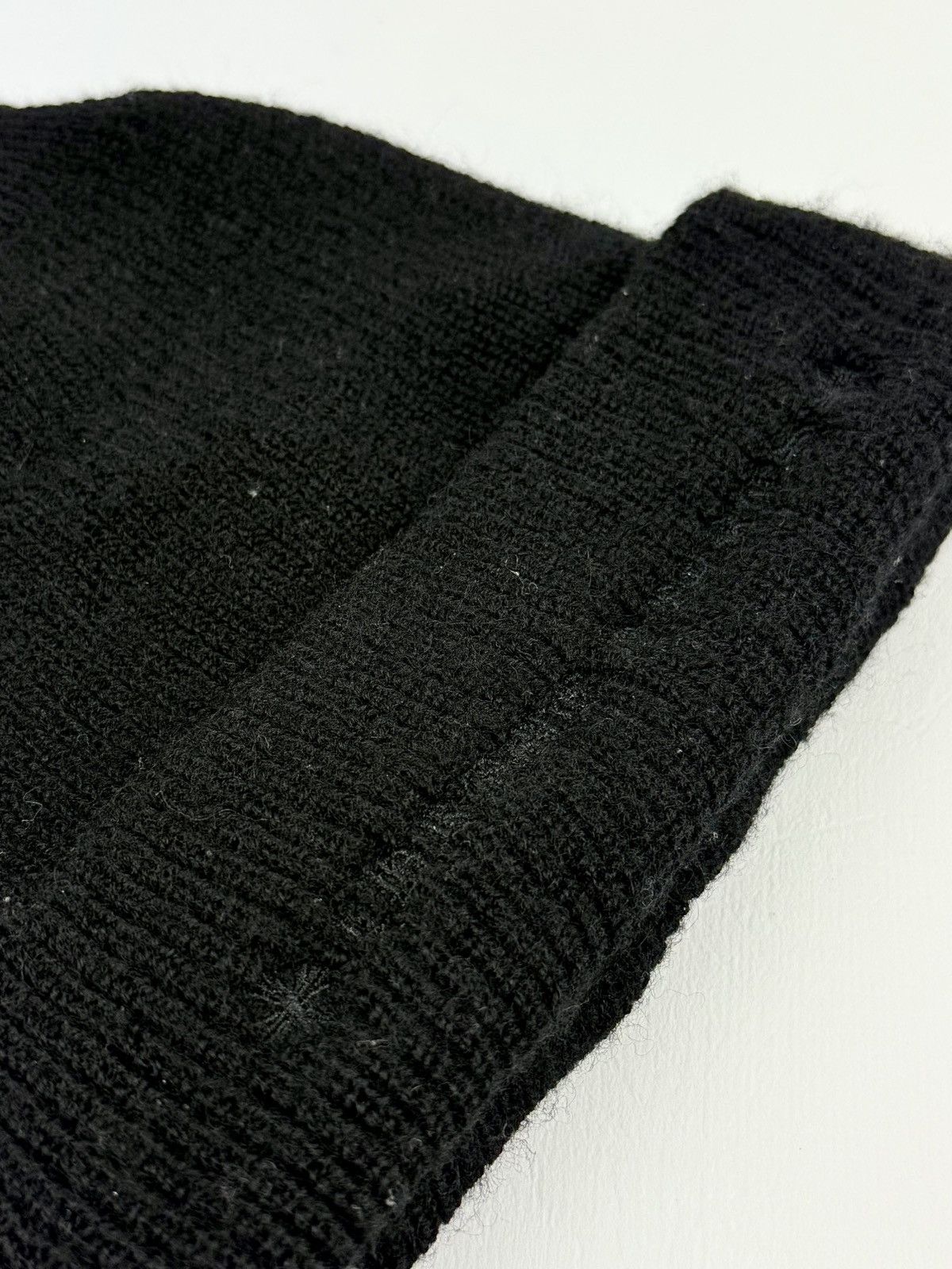 Chrome Hearts Chrome Hearts - + CROSS - Black Wool - Beanie Size ONE SIZE - 6 Thumbnail