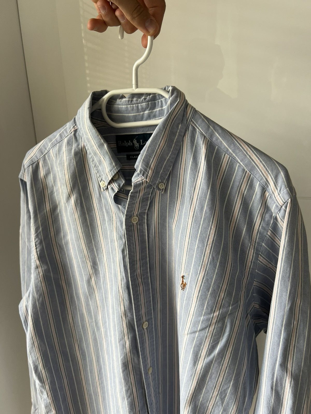Polo Ralph Lauren Vintage Polo Ralph Lauren RRL Classic Fit Colour Logo Shirt Size US M / EU 48-50 / 2 - 8 Thumbnail