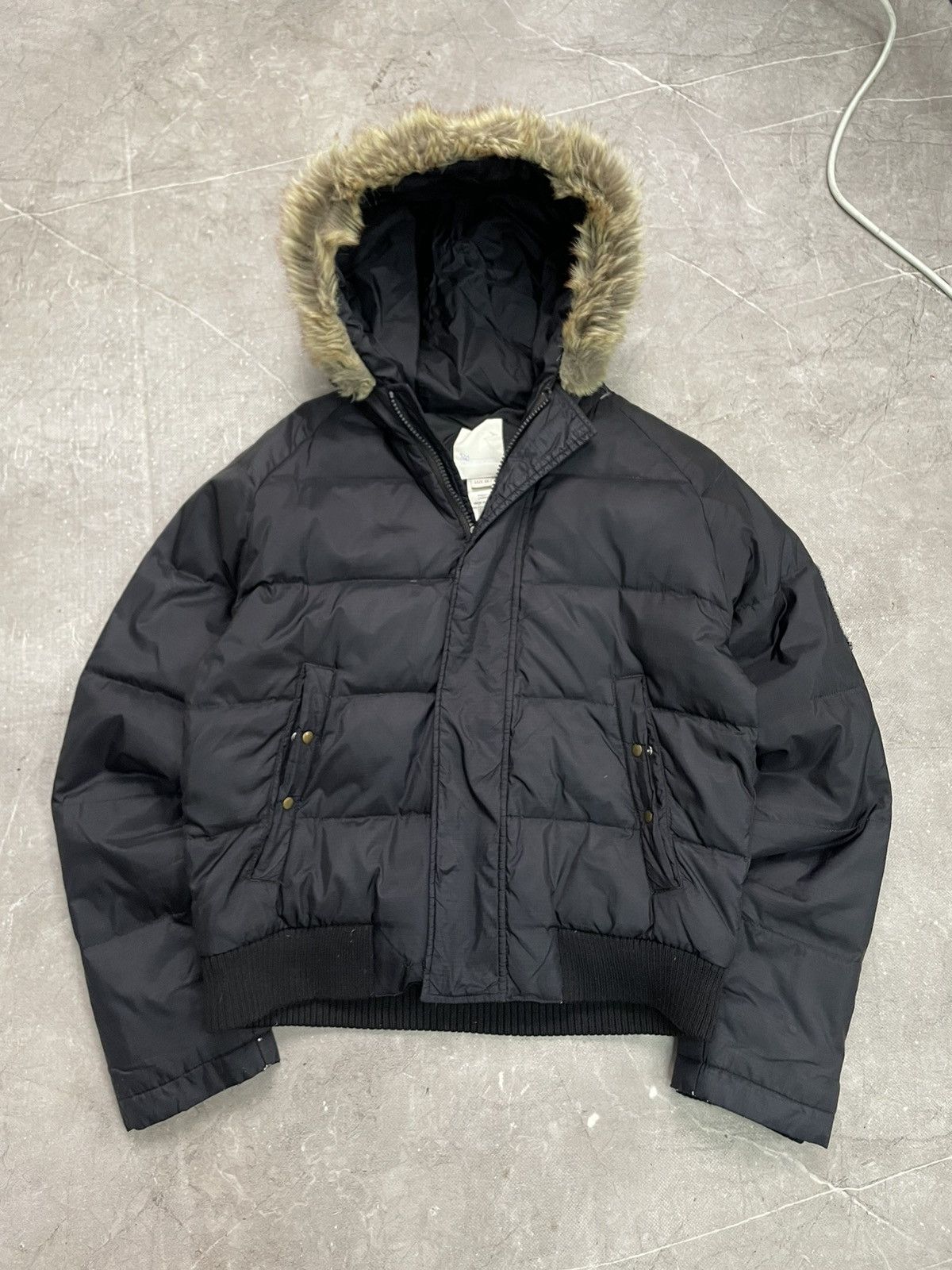 Diesel Black puffer fur hood diesel hype hysteric glamour style Size US XS / EU 42 / 0 - 1 Thumbnail