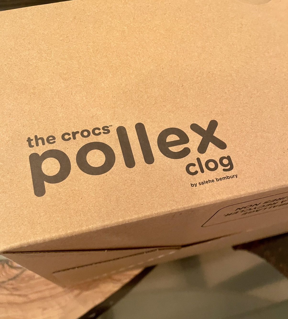 Crocs × Salehe Bembury SALEHE BEMBURY X CROCS THE POLLEX CLOG: KUWATA PALE PINK M11 Size US 11 / EU 44 - 16 Thumbnail