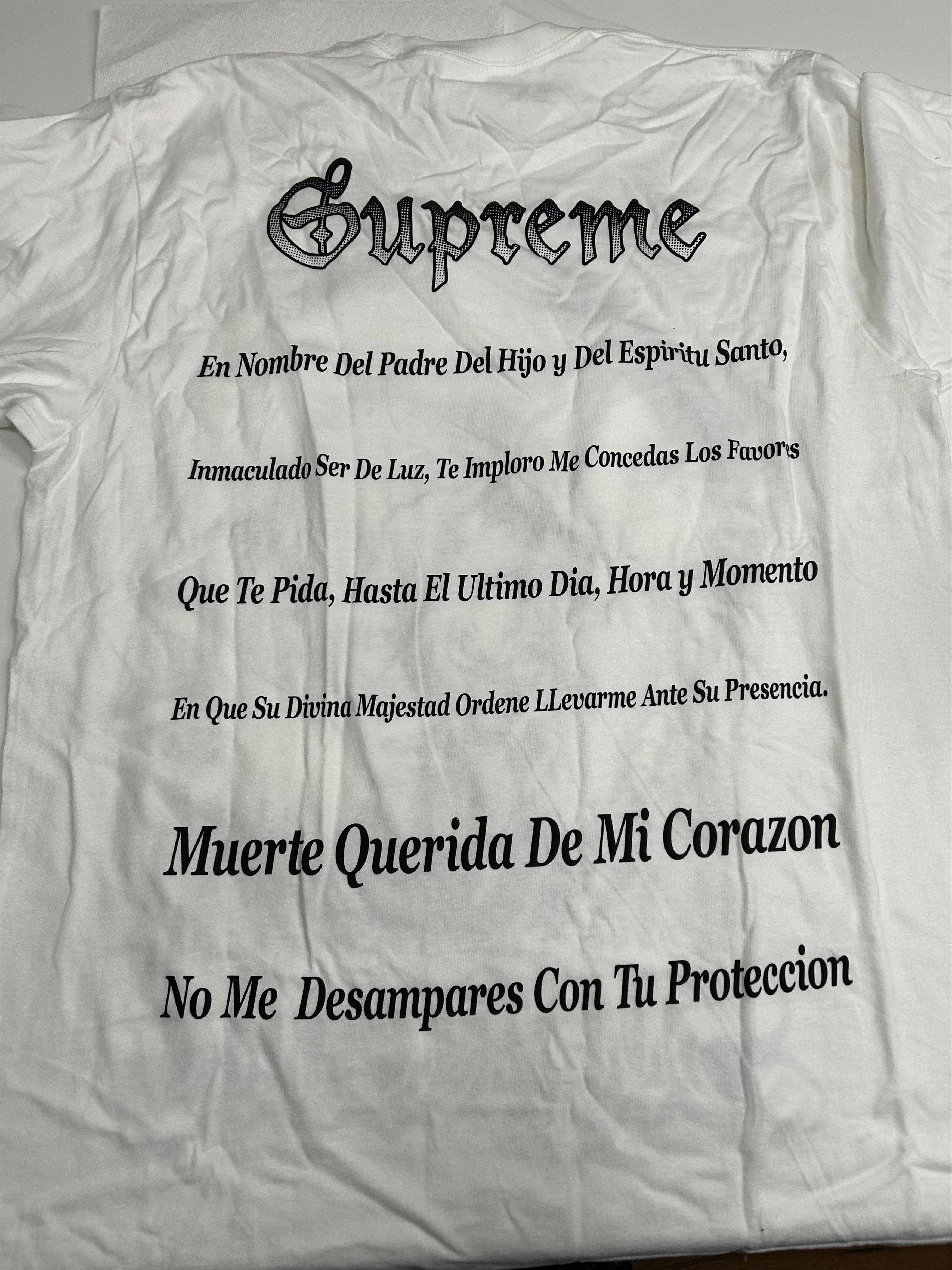 Supreme Supreme Grim Reaper Tee White Large Size US L / EU 52-54 / 3 - 2 Thumbnail