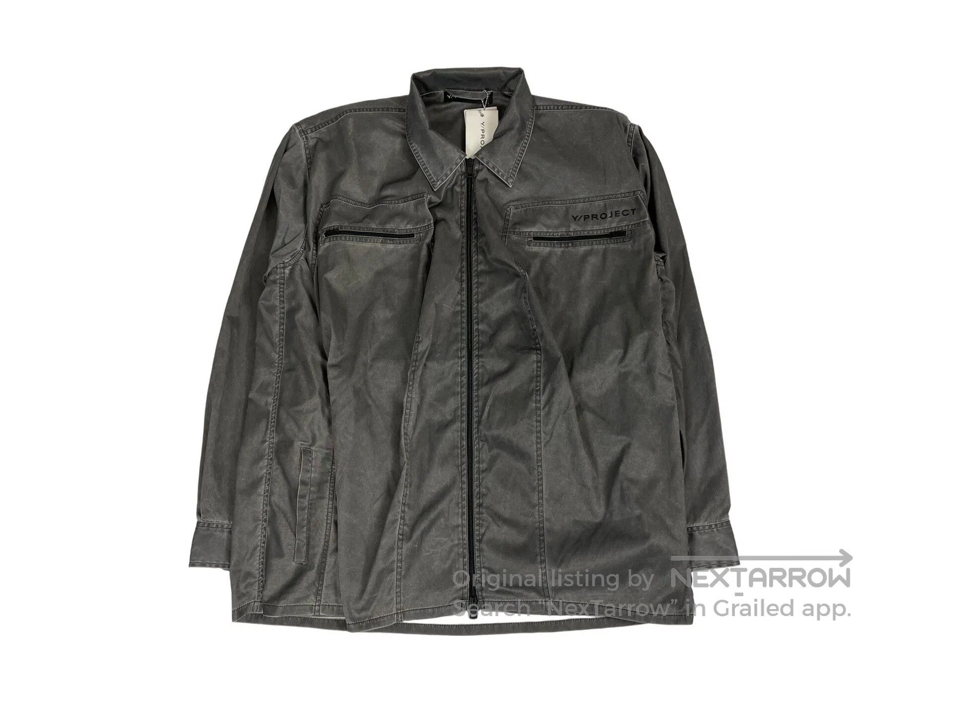 Y/Project Y/Project Coated Double-Layer Workwear Shirt Size US S / EU 44-46 / 1 - 1 Thumbnail