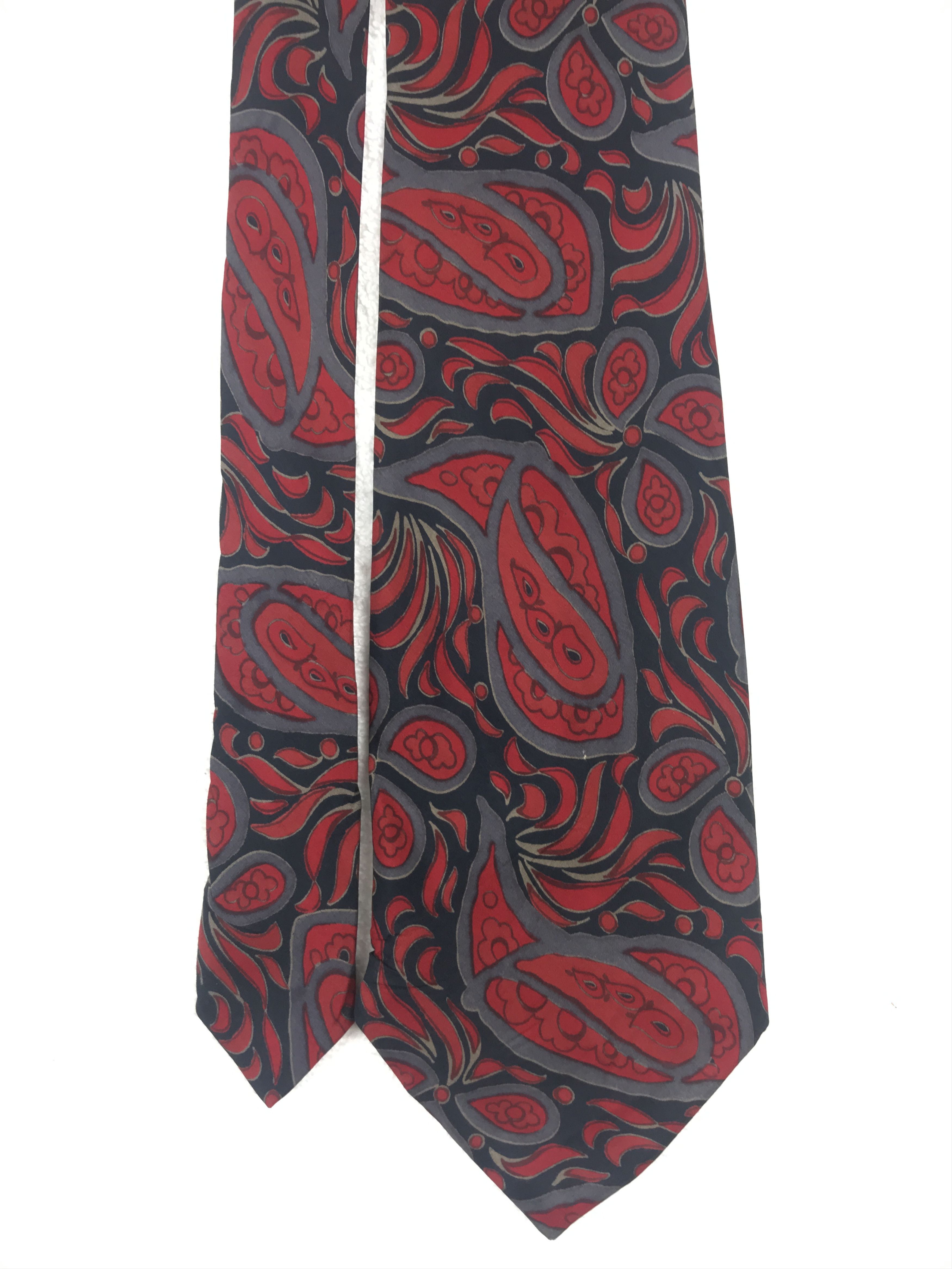 Designer × Vintage × Yves Saint Laurent Vintage Yves Saint Laurent Silk Necktie Size ONE SIZE - 3 Thumbnail