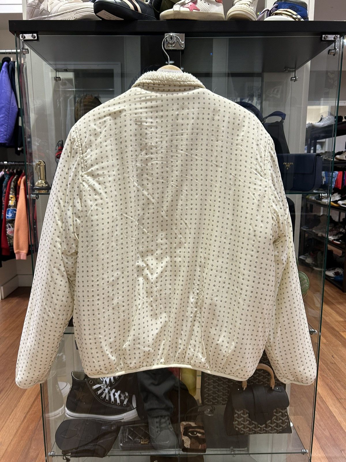 Stussy Stussy Monogram Logo Reversible Sherpa Jacket Size US M / EU 48-50 / 2 - 3 Thumbnail