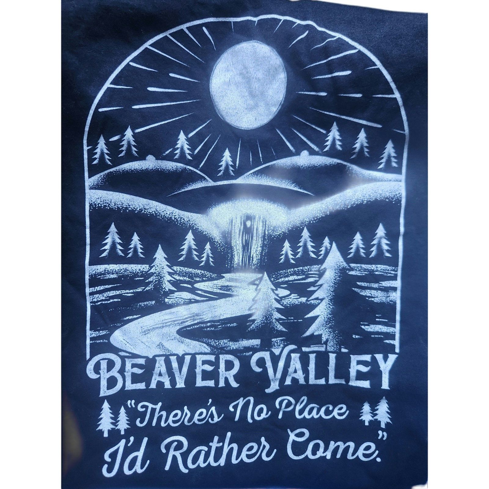 Other Bespoke Mens Funny Graphic Tshirt Beaver Meadow Vintage 3XL Size US XXL / EU 58 / 5 - 1 Thumbnail