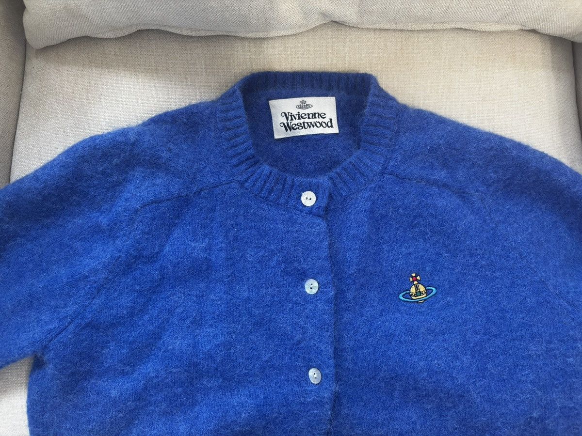 Vivienne Westwood Blue Vivienne Westwood Cardigan Size M / US 6-8 / IT 42-44 - 4 Thumbnail