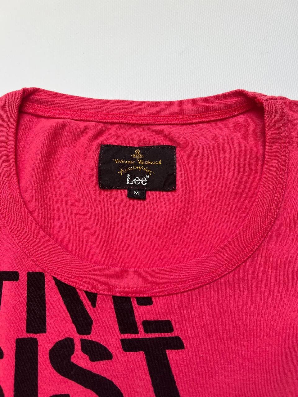 Japanese Brand × Vintage × Vivienne Westwood Rare Vivienne Westwood Lee patch logo chaos print t shirt Size US M / EU 48-50 / 2 - 4 Thumbnail