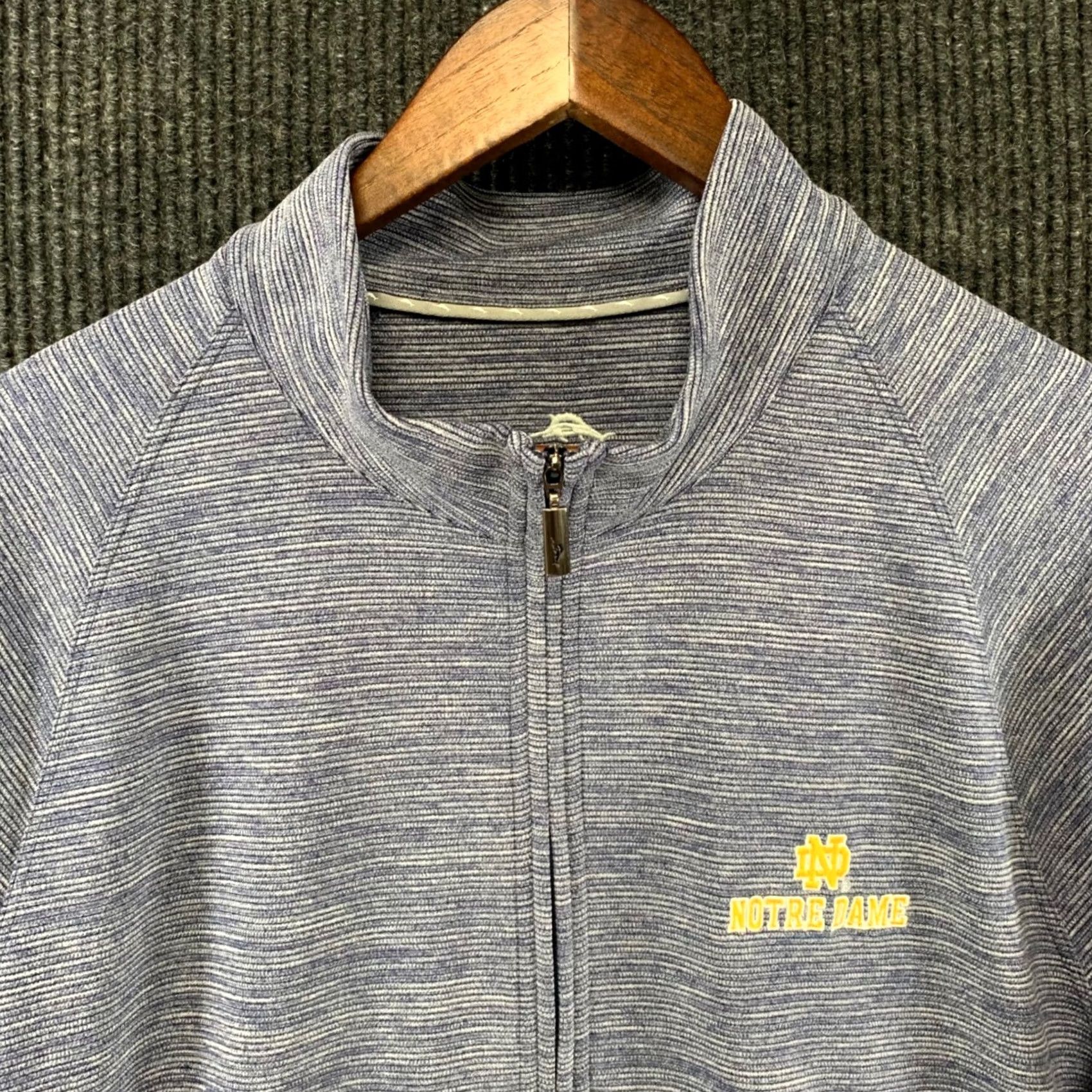 Tommy Bahama Tommy Bahama Pullover Mens L Blue Notre Dame Irish Large IslandZone Zip NWT Size US L / EU 52-54 / 3 - 3 Thumbnail