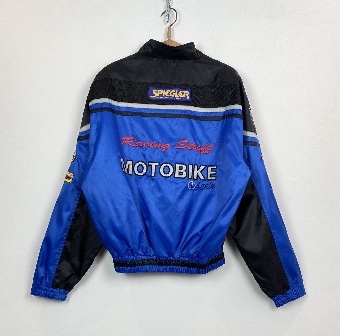 Vintage Racing Jacket High Speed Moto Team Y2K Vintage F1 NASCAR Size US XXL / EU 58 / 5 - 17 Thumbnail