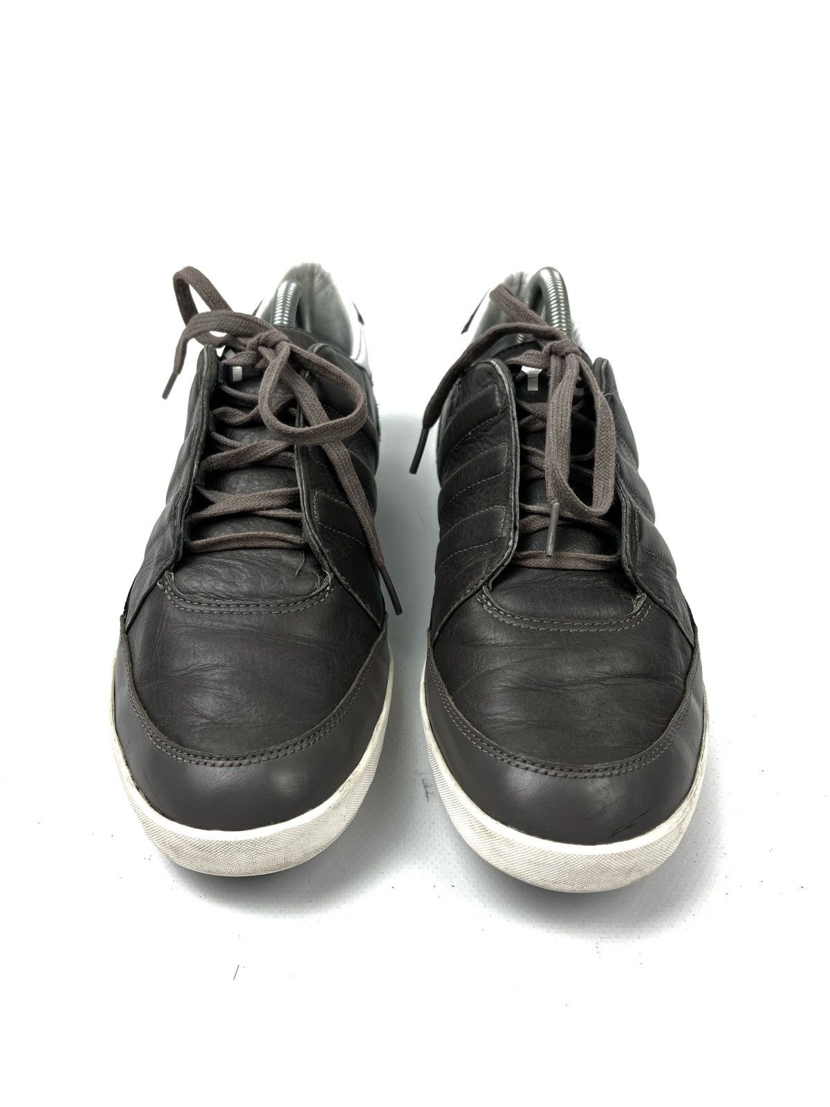 Adidas × Y-3 Adidas Y-3 Yohji Yamamoto 2012 low leather sneakers shoes Size US 10.5 / EU 43-44 - 2 Thumbnail
