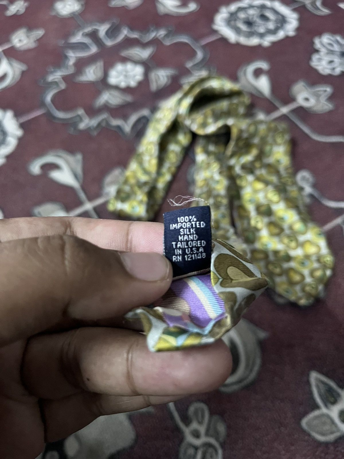 Designer × Ted Baker × Vintage Ted Baker London Designer Neck Tie Size ONE SIZE - 6 Thumbnail