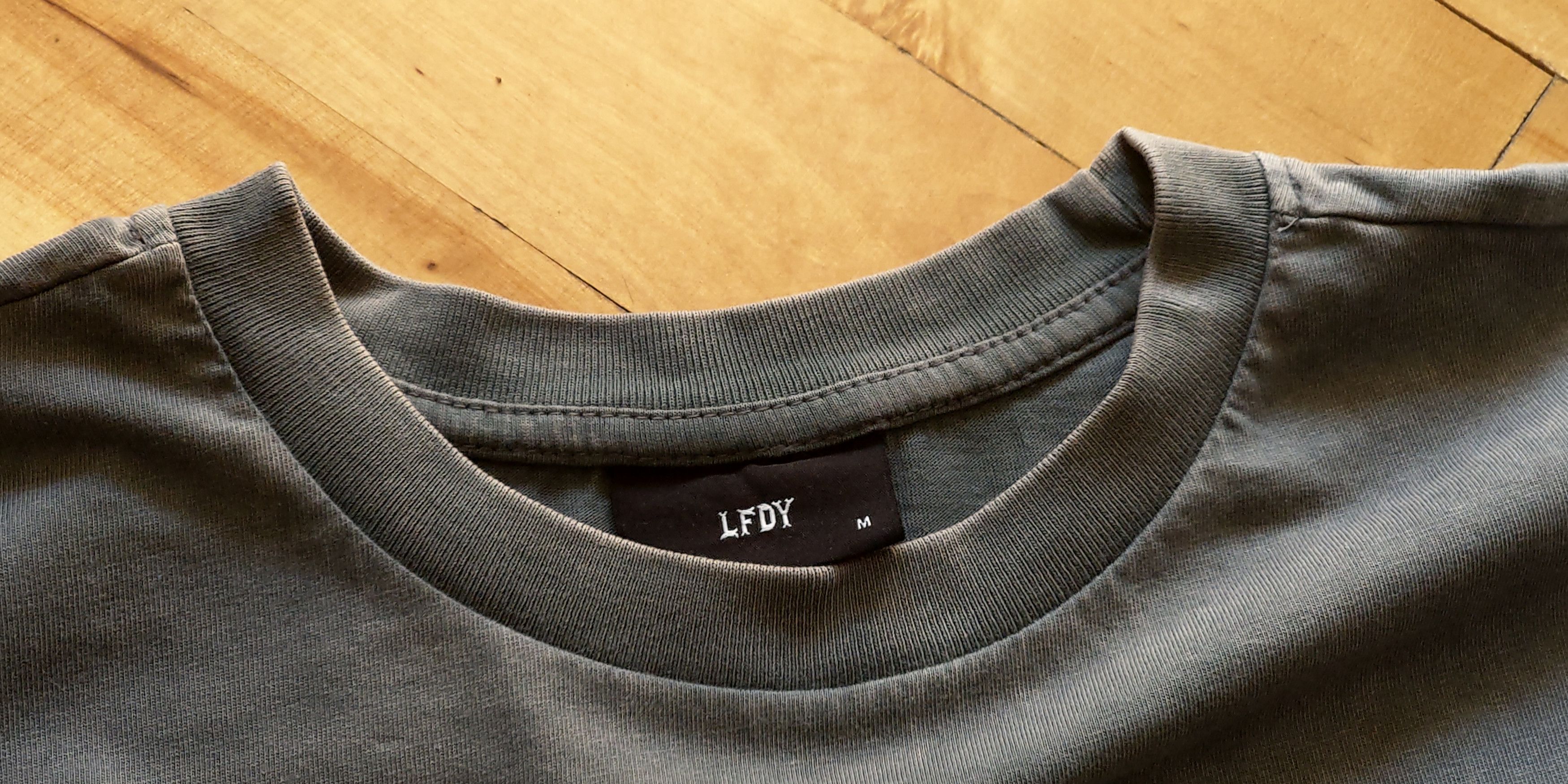 LFDY LFDY Live Fast Shirt Die Young Gray Oversize y2k goth opium Size US XL / EU 56 / 4 - 3 Thumbnail