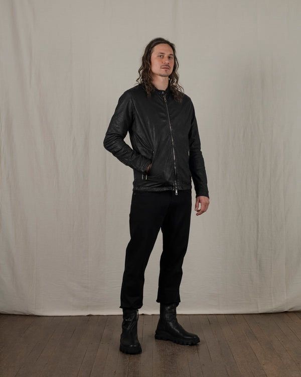 Giorgio Brato Giorgio Brato Leather Jacket BlackPepper Size US L / EU 52-54 / 3 - 9 Thumbnail
