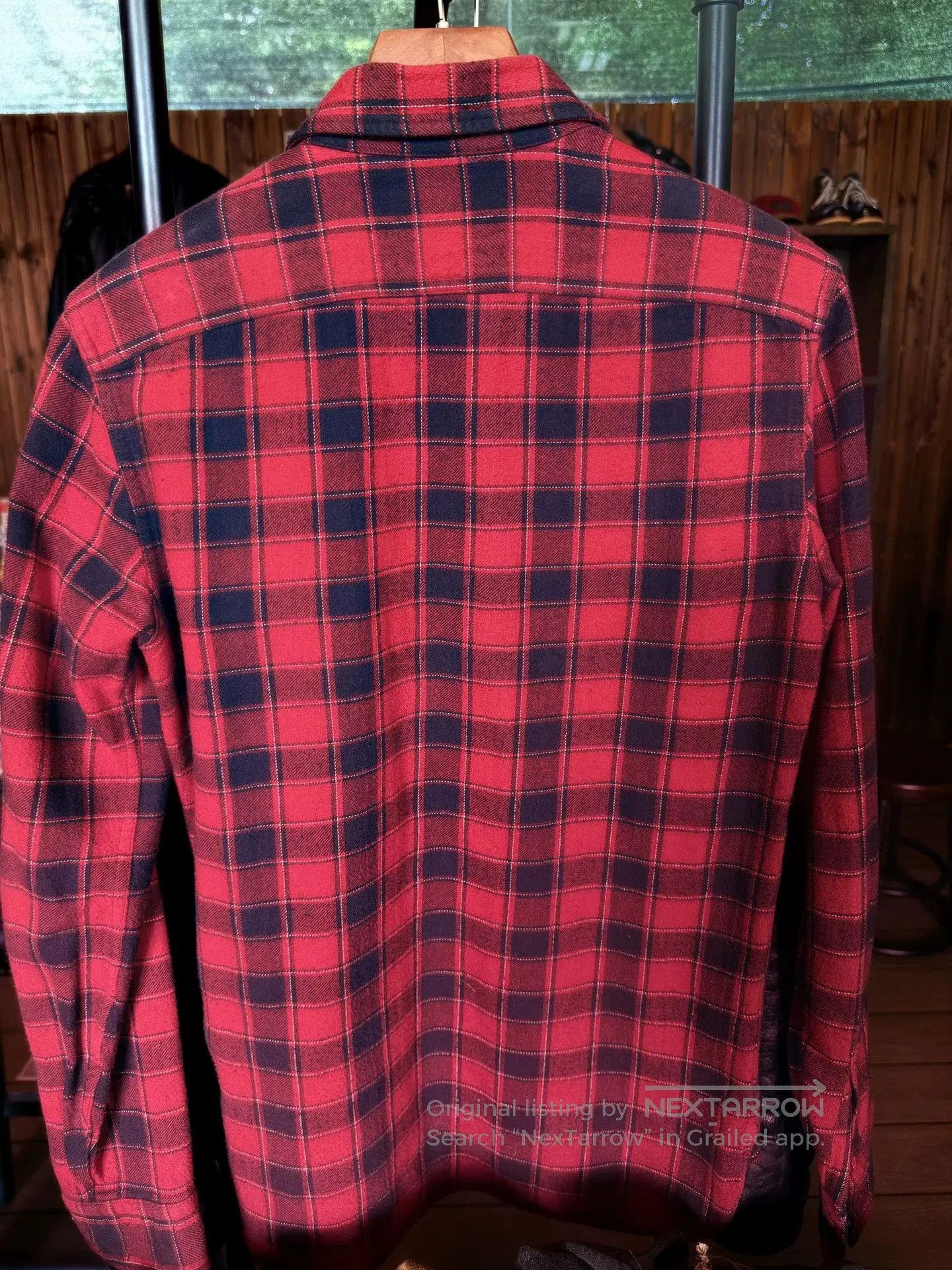 RRL Ralph Lauren RRL Red Black Plaid Shirt XS. Size US XS / EU 42 / 0 - 2 Thumbnail