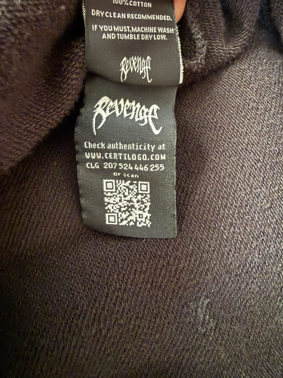 Revenge Revenge Mickey mouse black hoodie from X drop Size US M / EU 48-50 / 2 - 6 Thumbnail