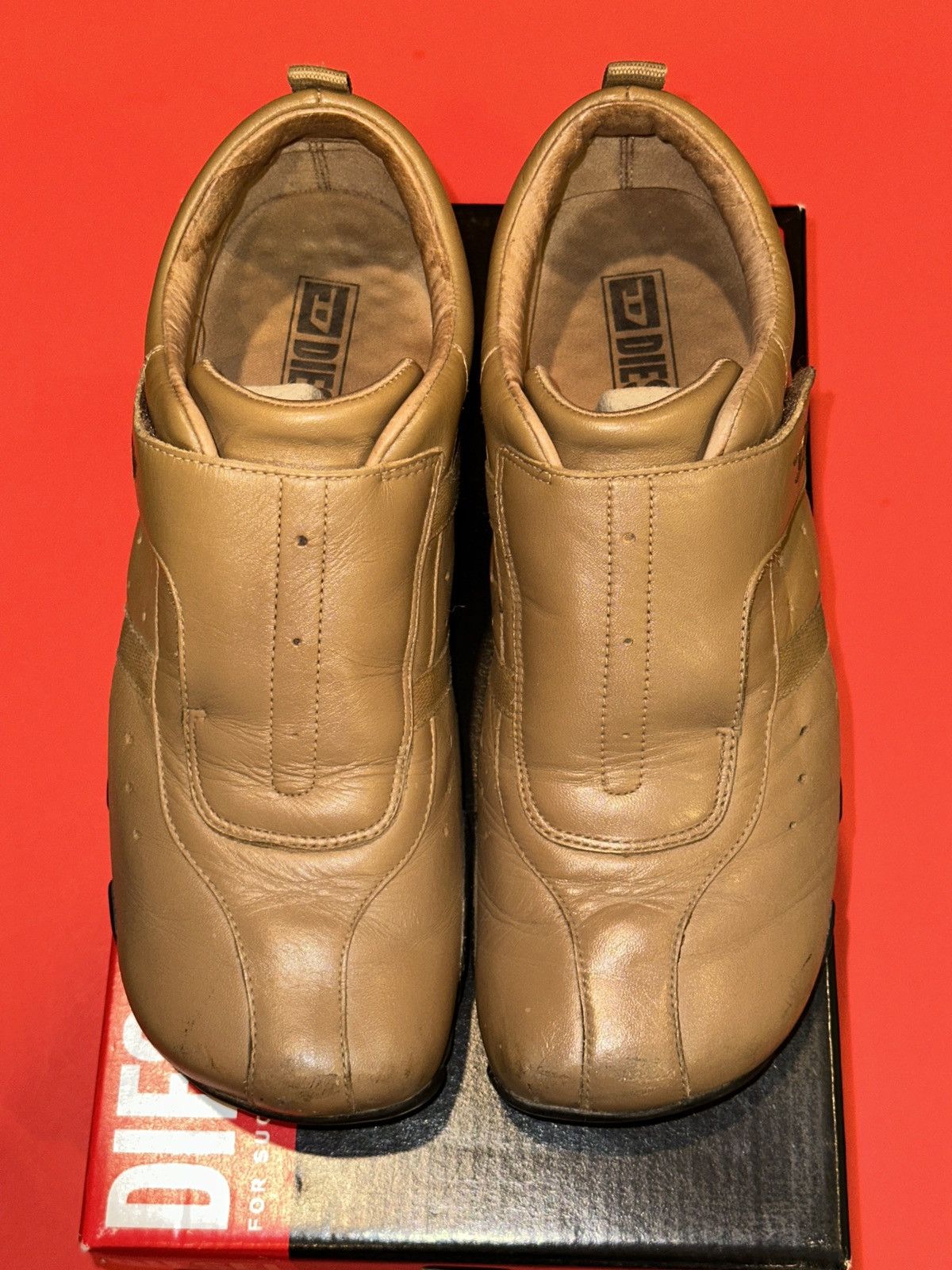 Diesel Diesel Strap Velcro Coffee Brown Sneakers Men’s 8.5 US Size US 8.5 / EU 41-42 - 1 Thumbnail