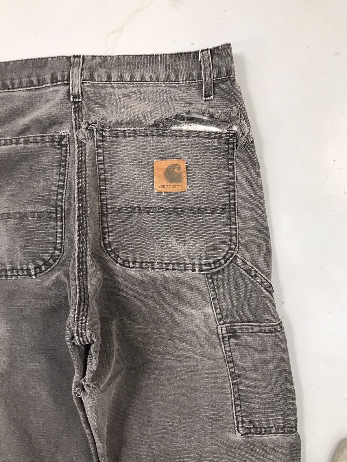 Carhartt Vintage Carhartt Painted carpenter denim Size US 31 - 5 Thumbnail