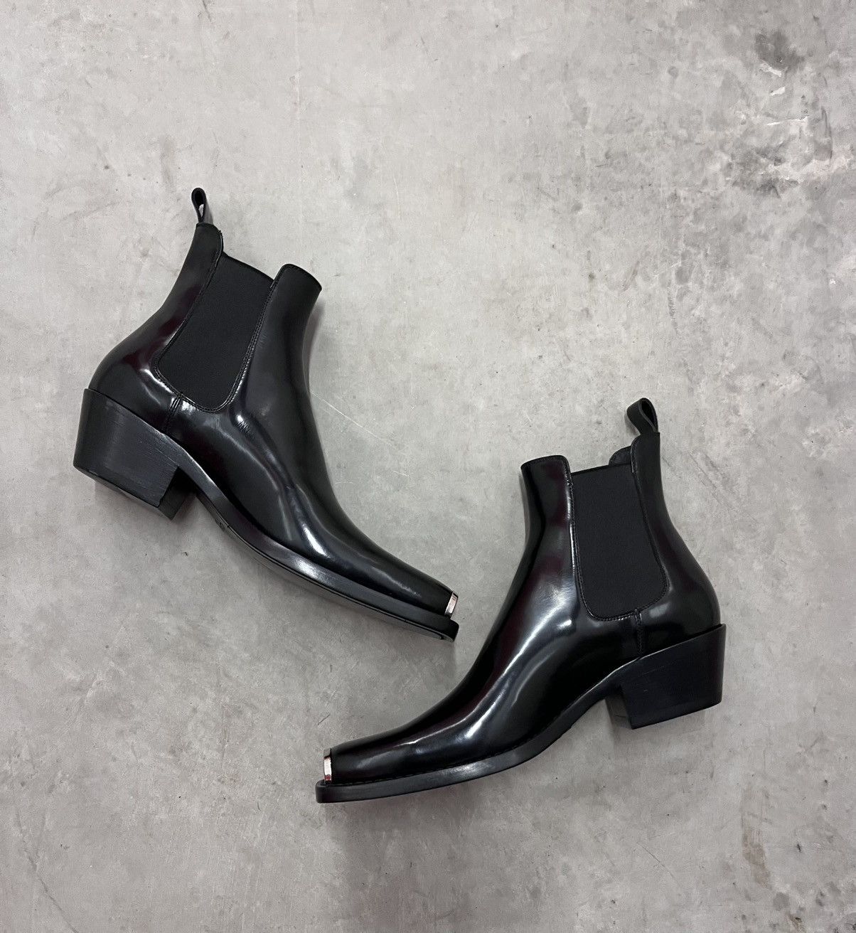 Calvin Klein 205W39NYC by Raf Simons western Chelsea boots