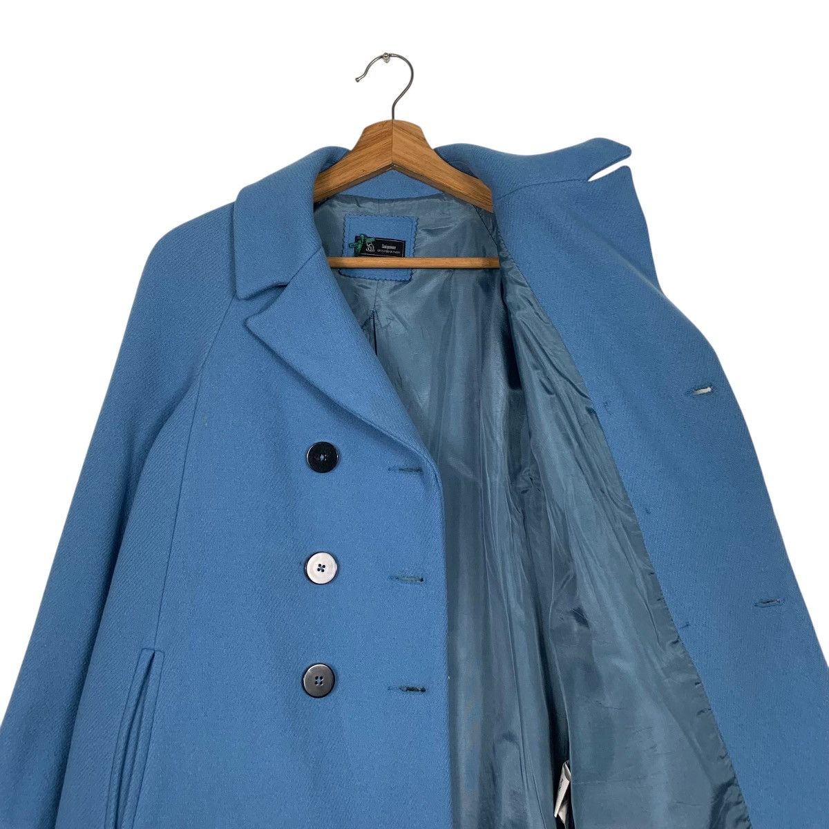 Japanese Brand Sinequanone Paris Double Breasted Wool Jacket Size M / US 6-8 / IT 42-44 - 10 Thumbnail