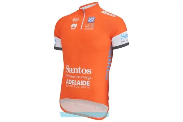 Bicycle SMS Santini Cycling Jersey Tour Down Under Leader '14 Size US M / EU 48-50 / 2 - 9 Thumbnail