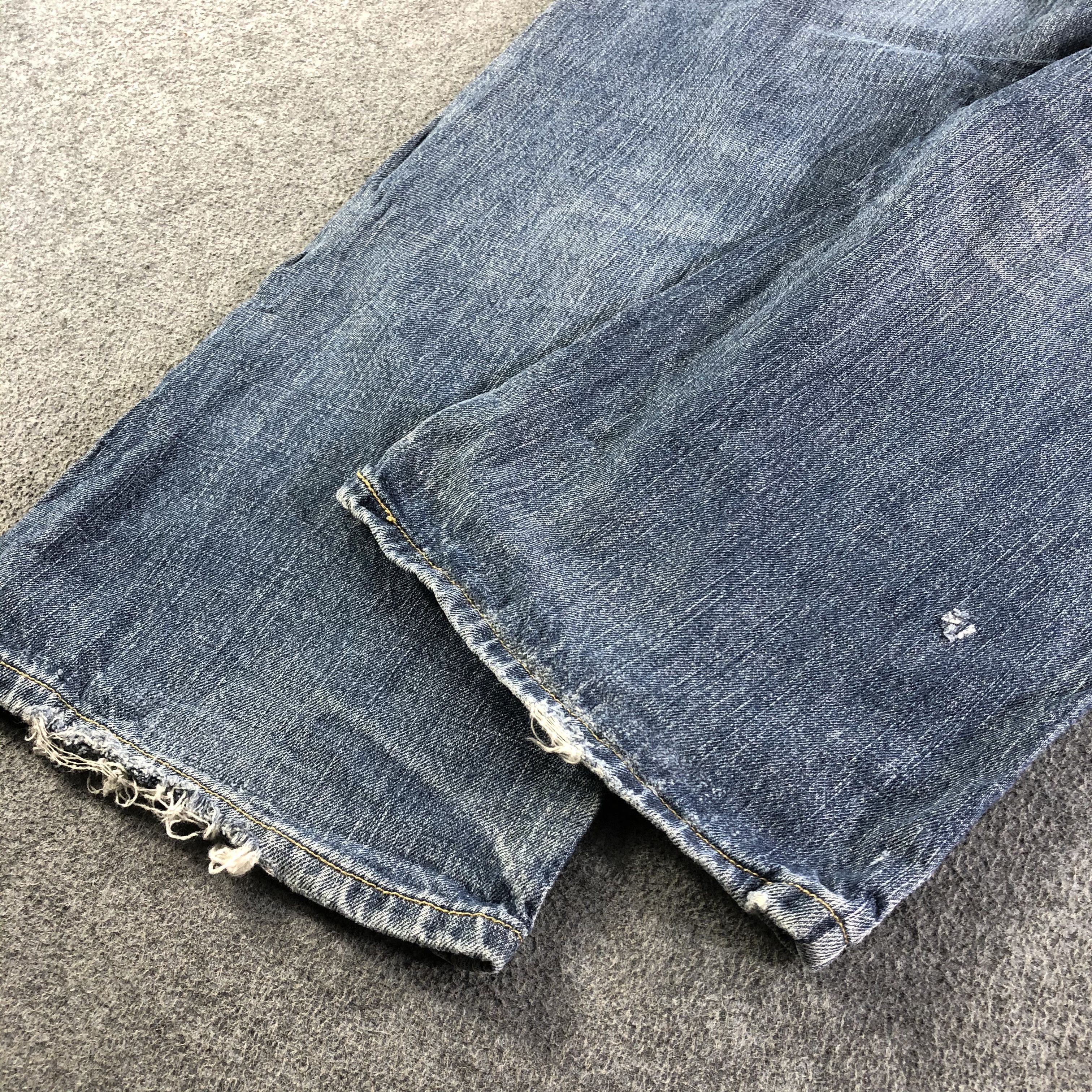Levi's Vintage Blue Wash Levis 557 Flare Jeans-J4451 Size US 38 / EU 54 - 6 Thumbnail