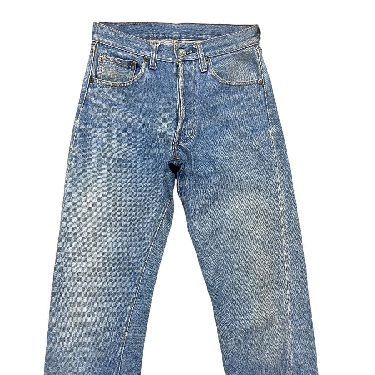 Levi's Vintage 80s Levis 501 Redline Jeans 27x32 Size US 27 - 3 Thumbnail