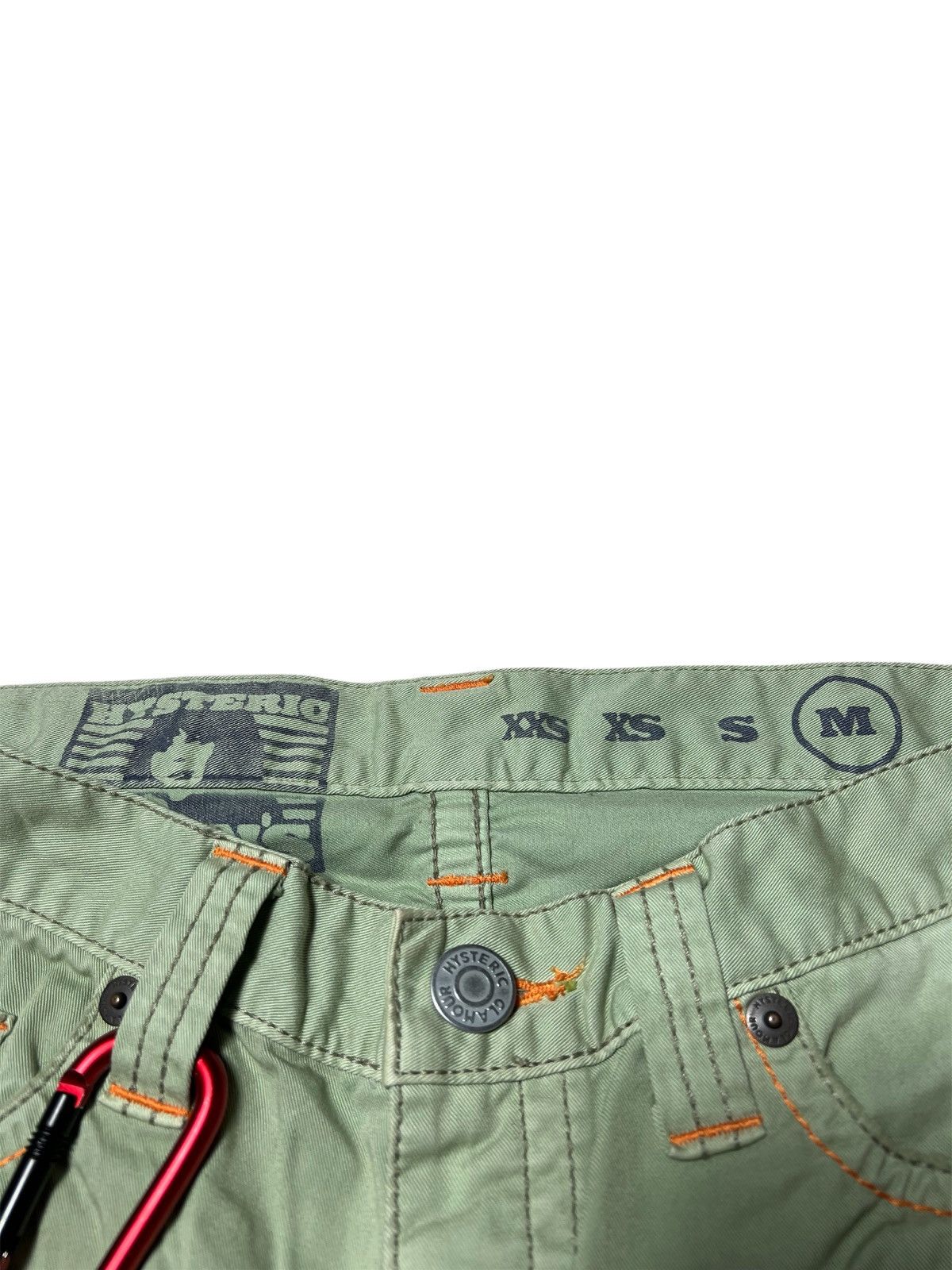 Hysteric Glamour Hysteric Glamour Button Washed Clawn Mark Flared Pants Size US 30 / EU 46 - 5 Thumbnail