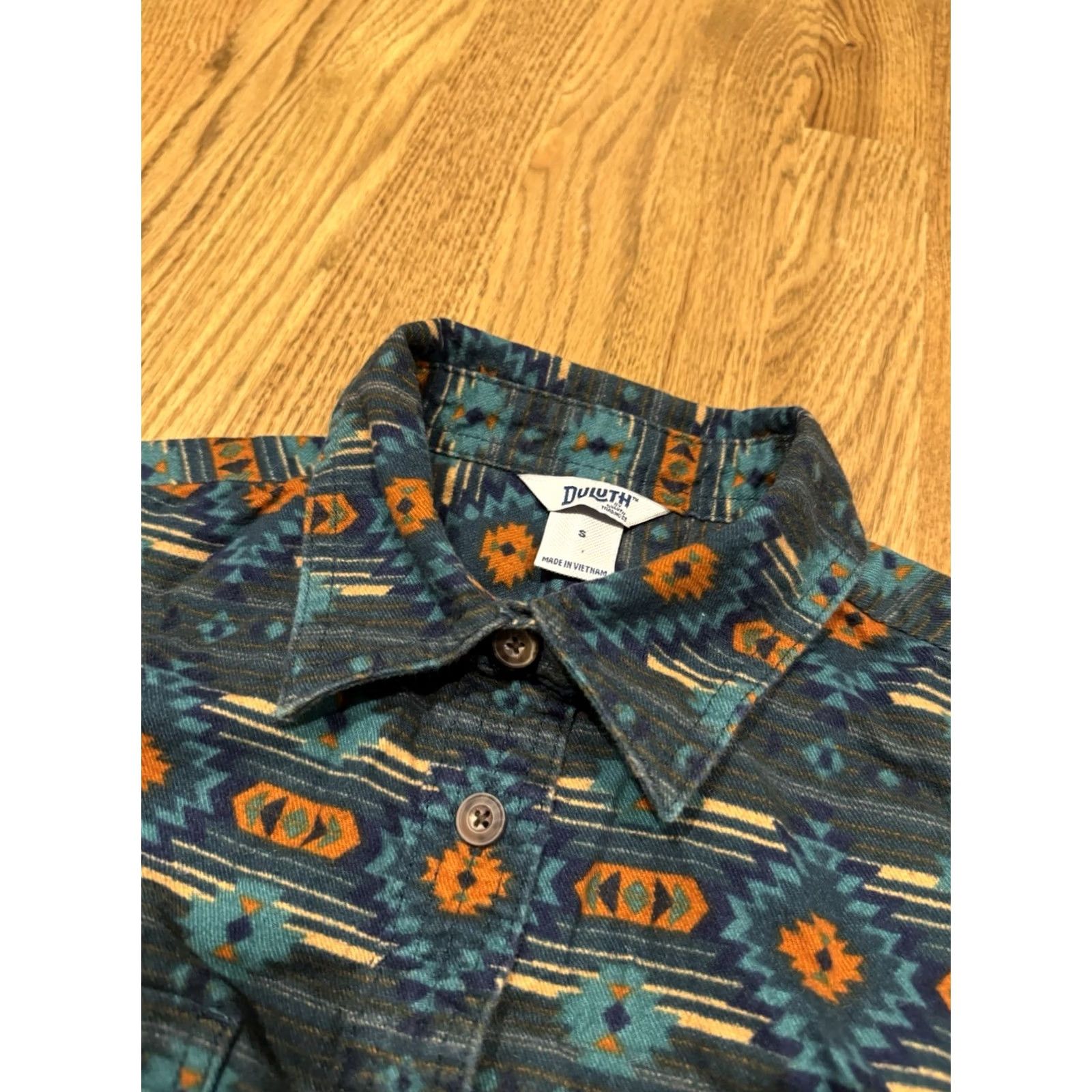 Duluth Trading Company Duluth Trading Shirt Womens S Aztec Southwestern Print Button Flannel Women Size S / US 4 / IT 40 - 2 Thumbnail