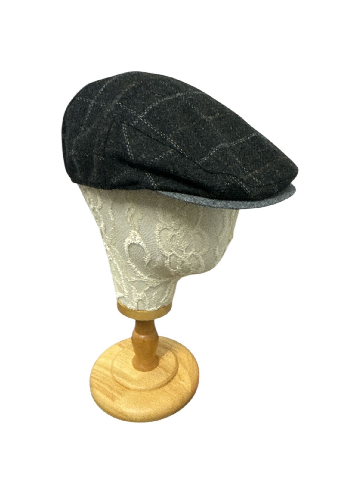 Stetson STETSON MIXED WOOL FLAT CAP Size ONE SIZE - 2 Thumbnail